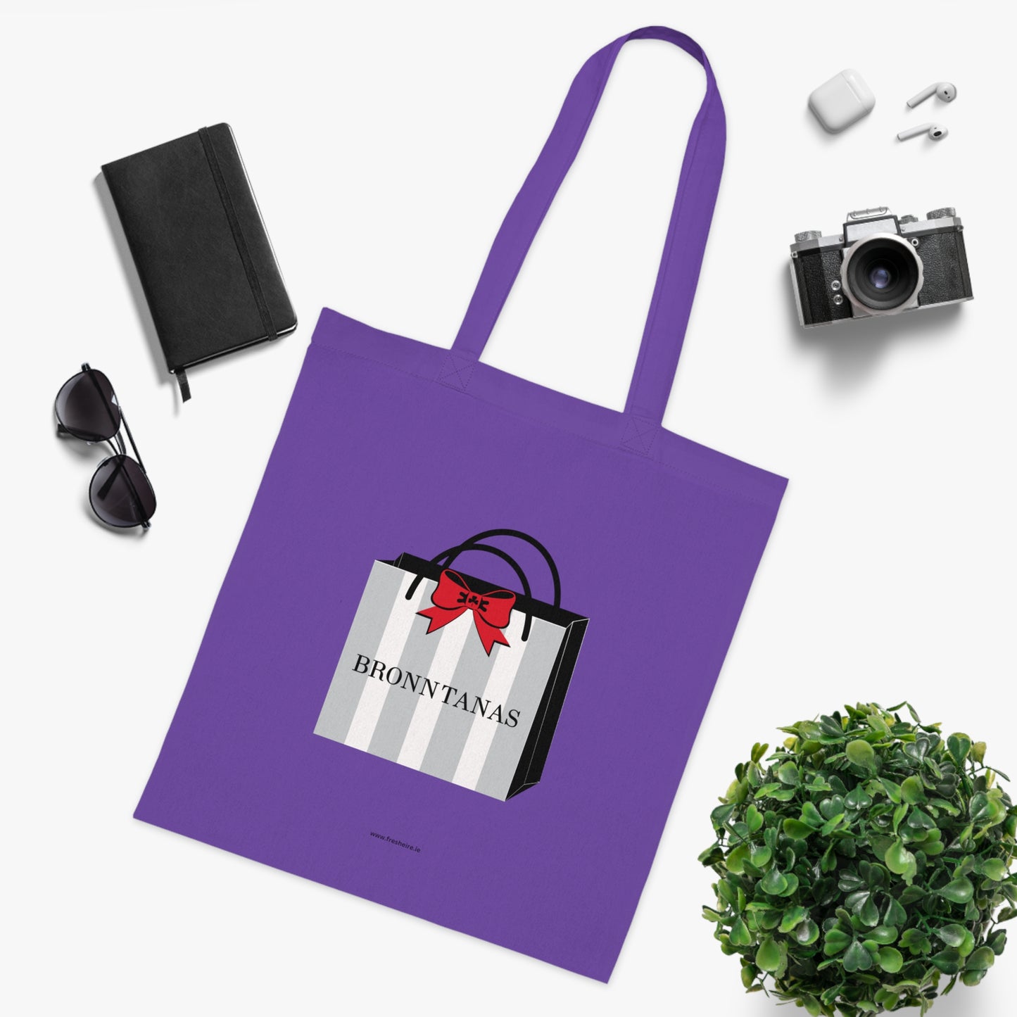 BRONNTANAS 100% Cotton Tote Bag