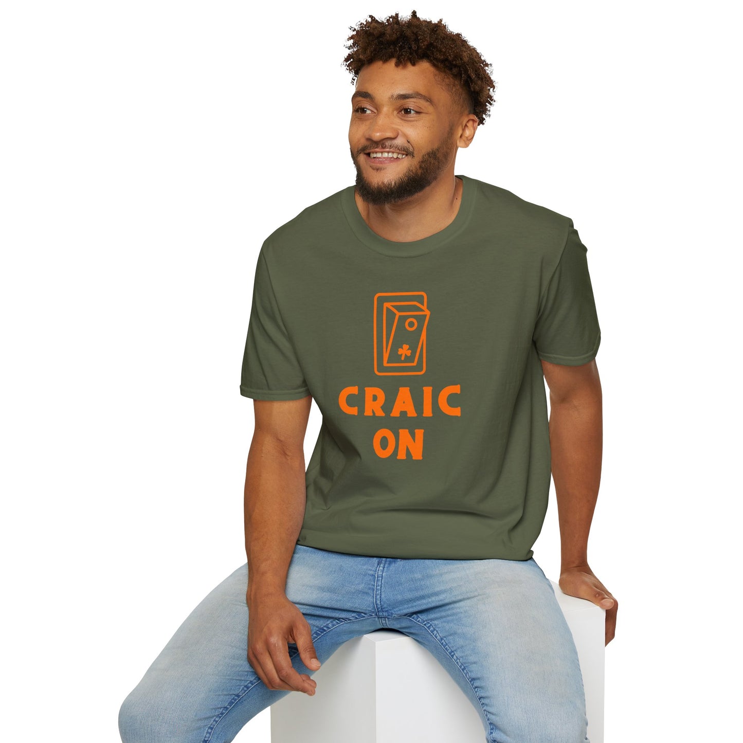 CRAIC ON Unisex Softstyle 100% Cotton T-Shirt