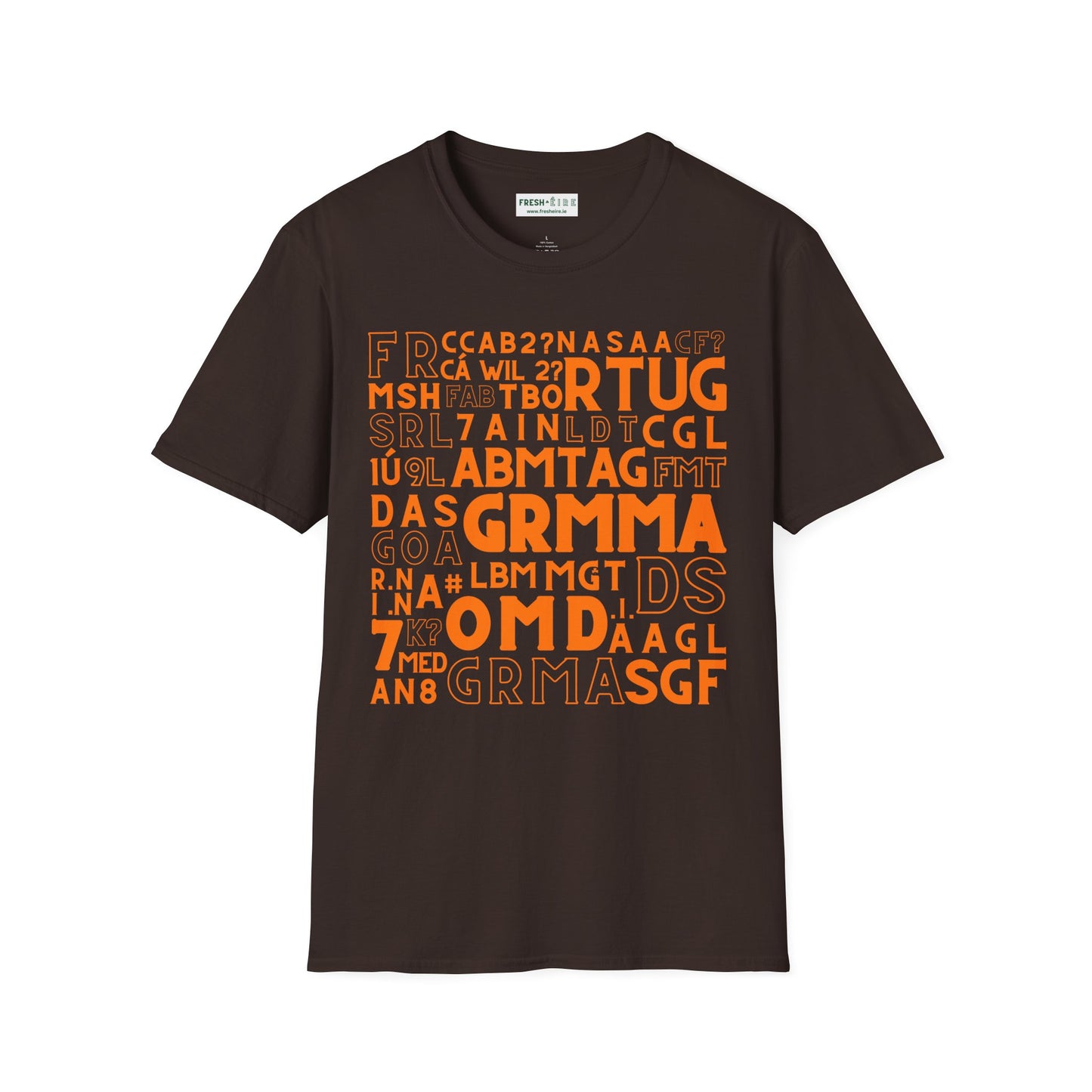 GRMMA Unisex Softstyle 100% Cotton T-Shirt
