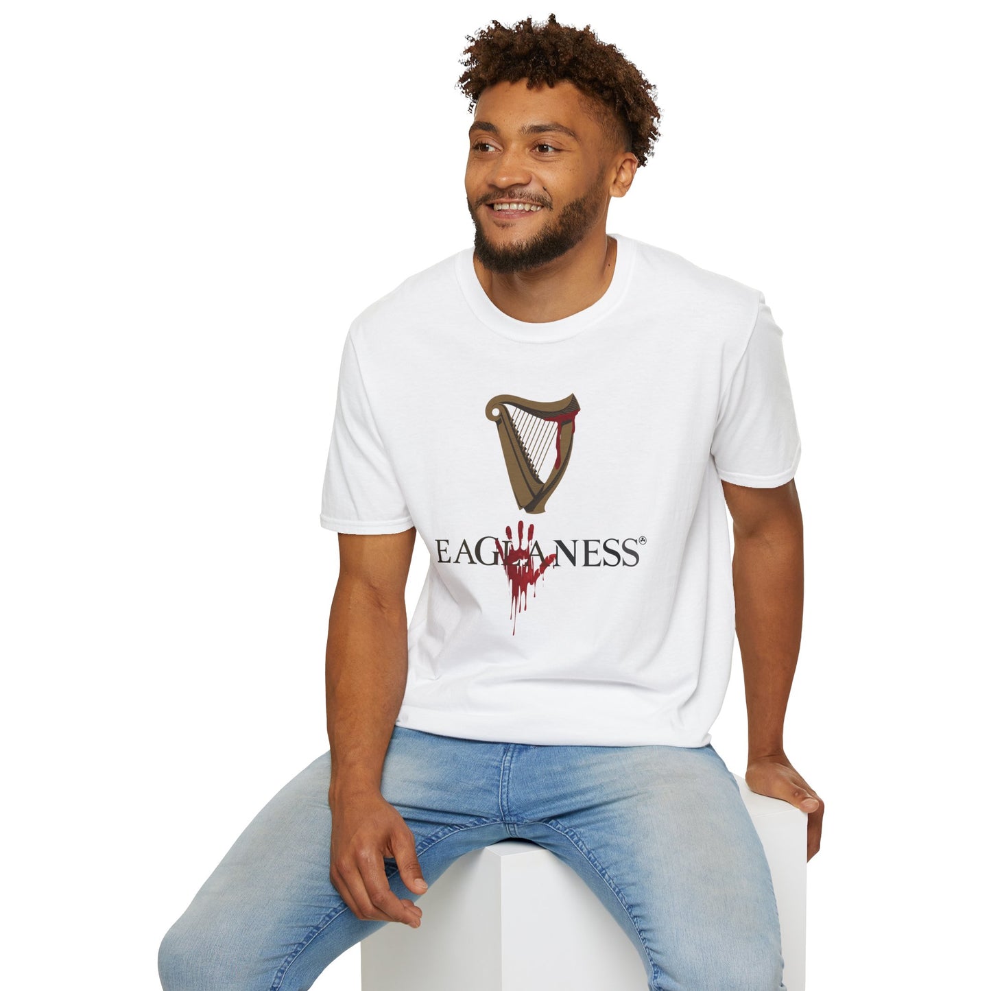 EAGLANESS 100% Cotton Unisex Softstyle T-Shirt