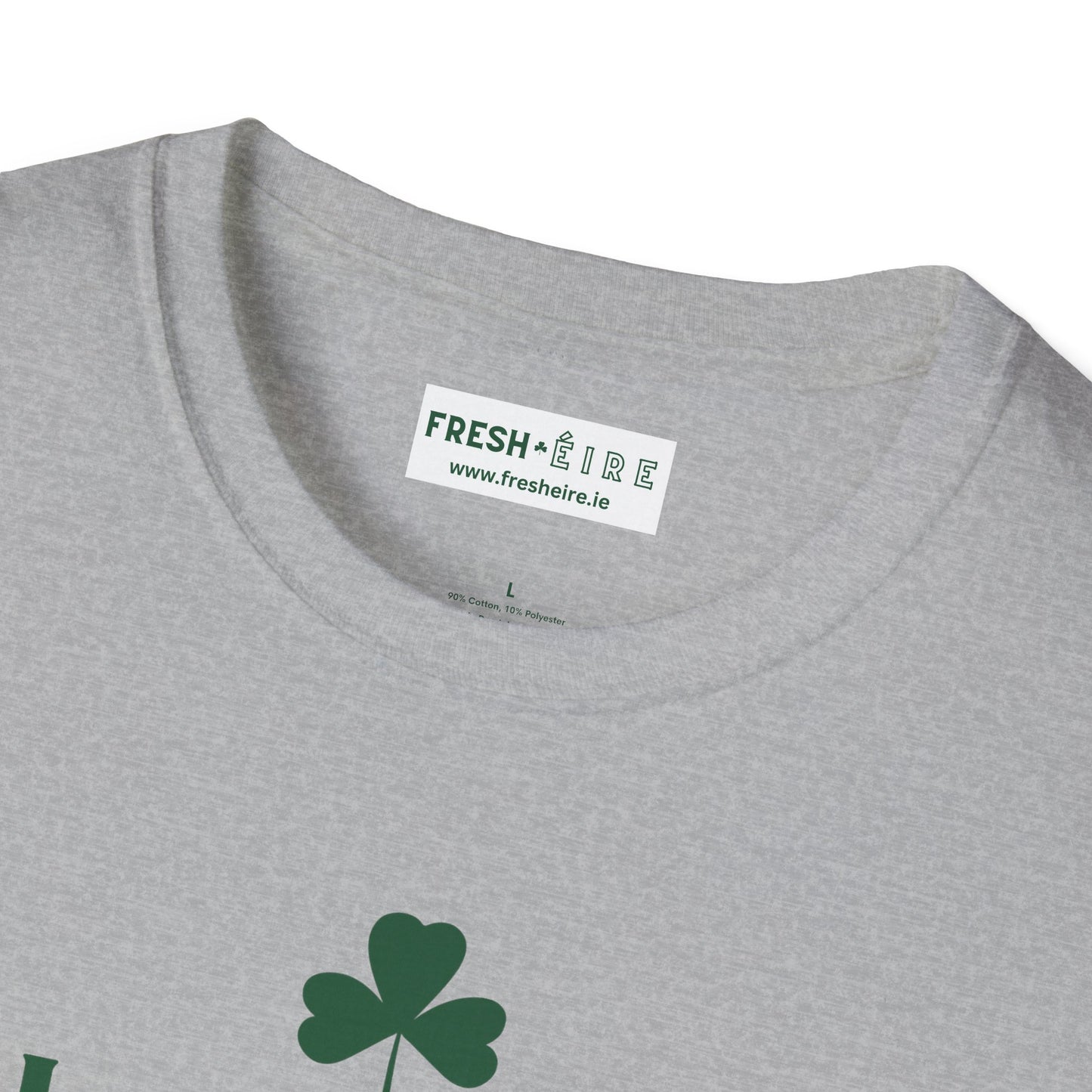 FLOATING ON ÉIRE Unisex Softstyle 100% Cotton T-Shirt
