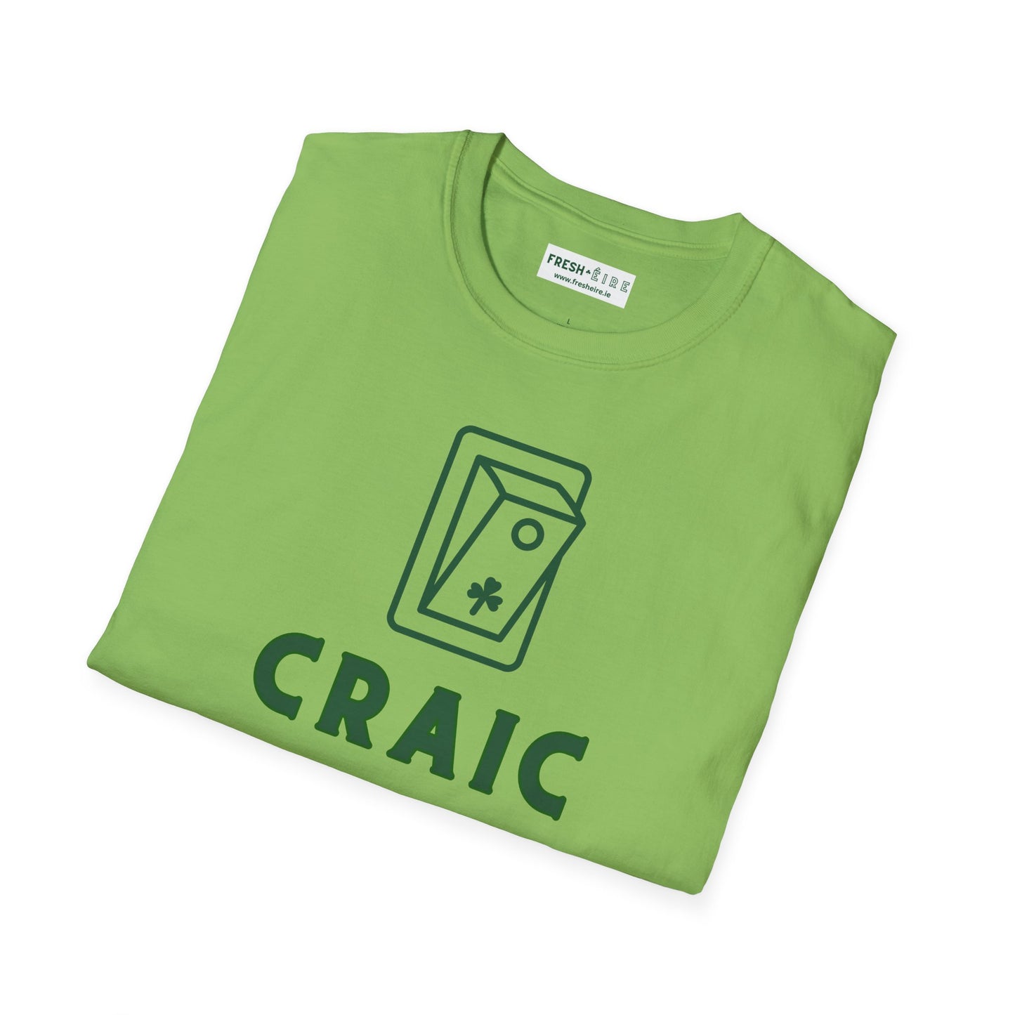 CRAIC ON Unisex Softstyle 100% Cotton T-Shirt