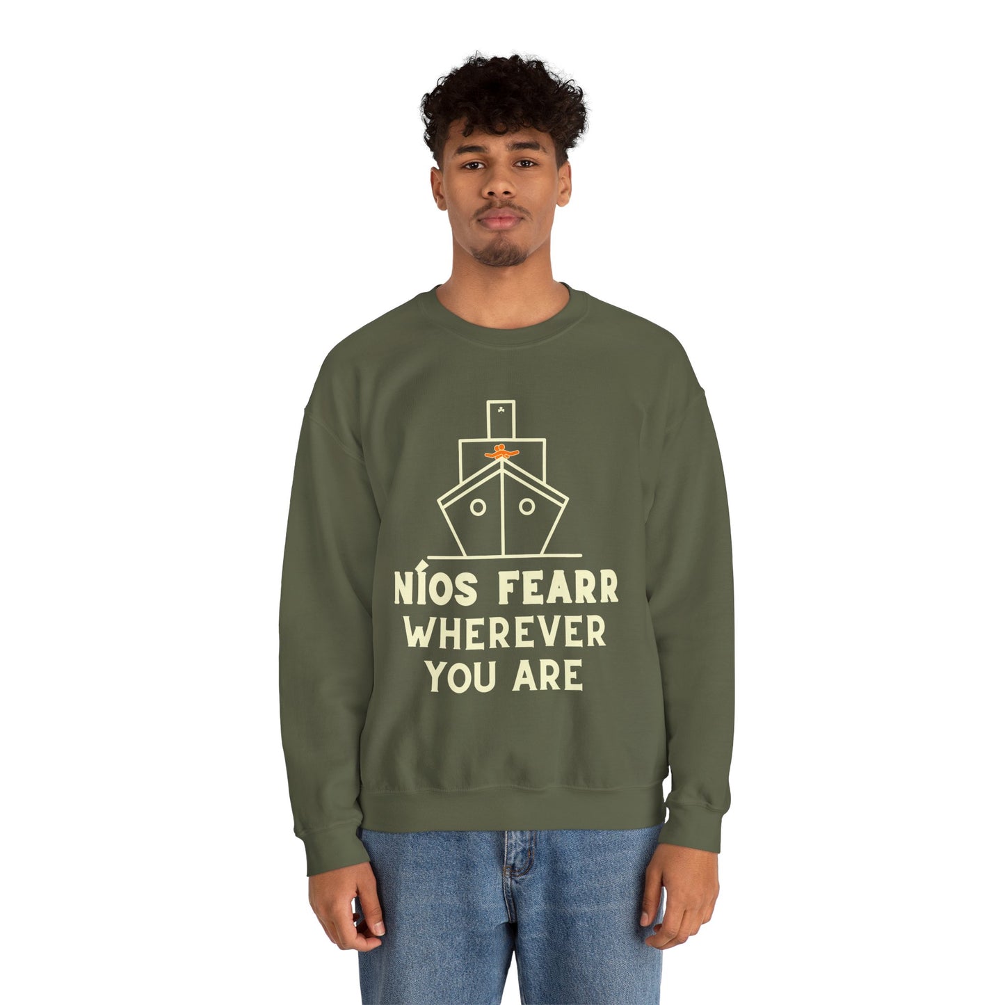 NÍOS FEARR, WHEREVER YOU ARE Unisex Heavy Blend™ Crewneck Sweatshirt