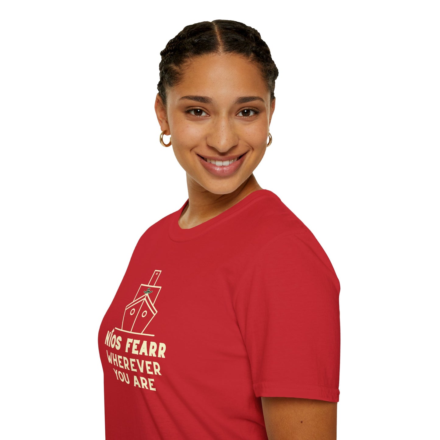 NÍOS FEARR WHEREVER YOU ARE Unisex Softstyle 100% Cotton T-Shirt