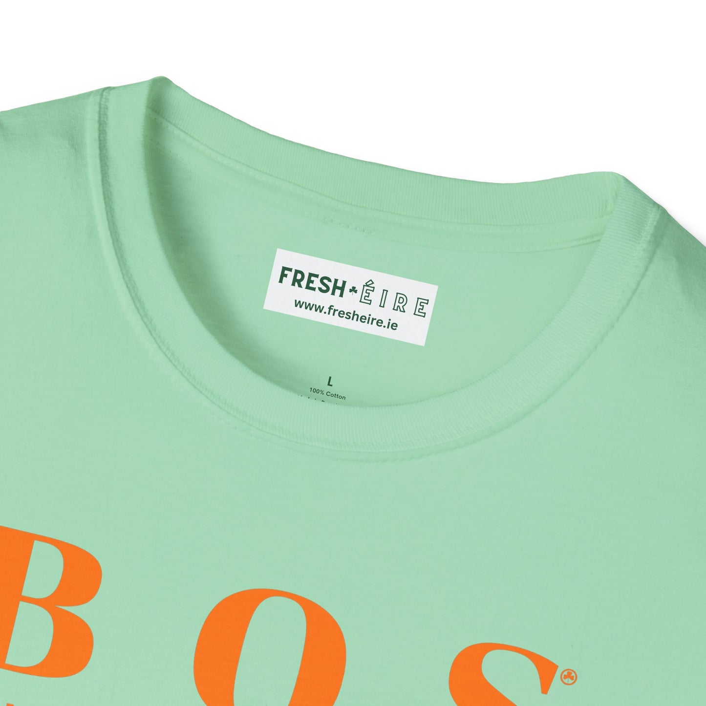 BOS BUALADH BOS Unisex Softstyle 100% Cotton T-Shirt