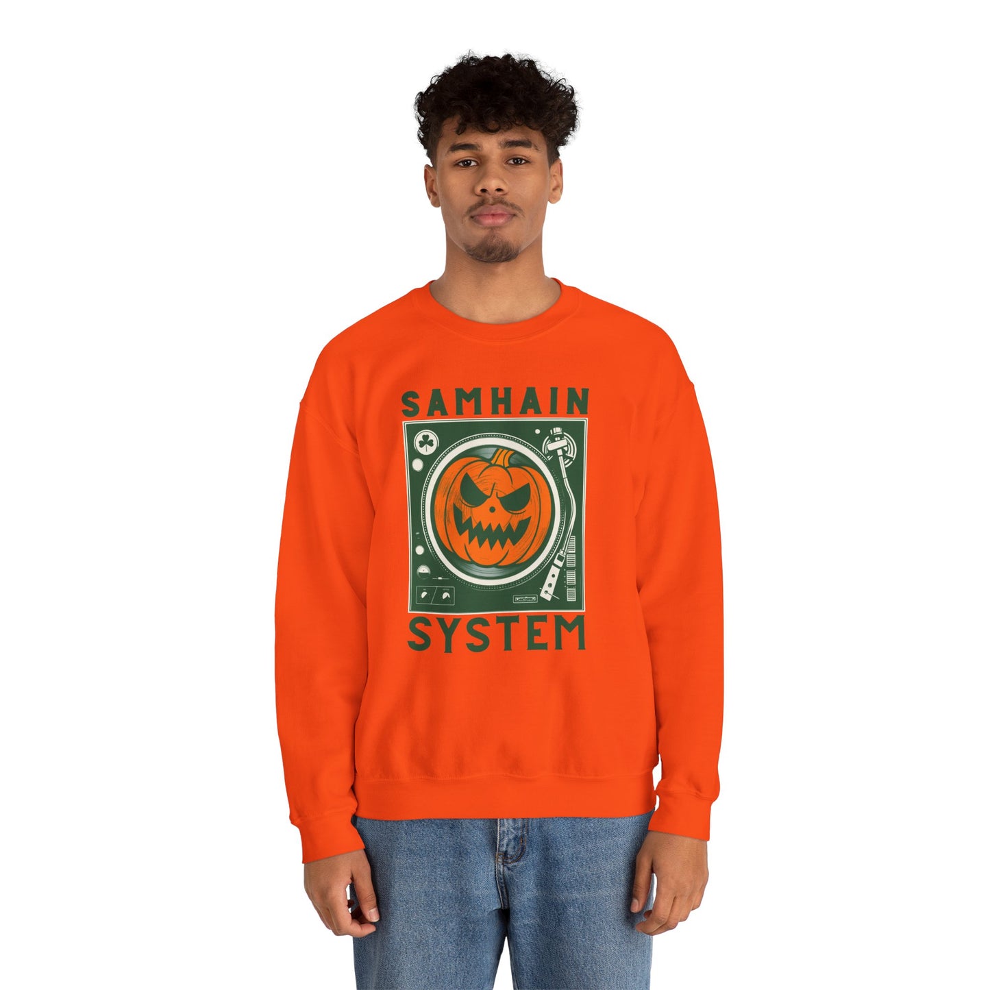 SAMHAIM SYSTEM Unisex Heavy Blend Crewneck Sweatshirt
