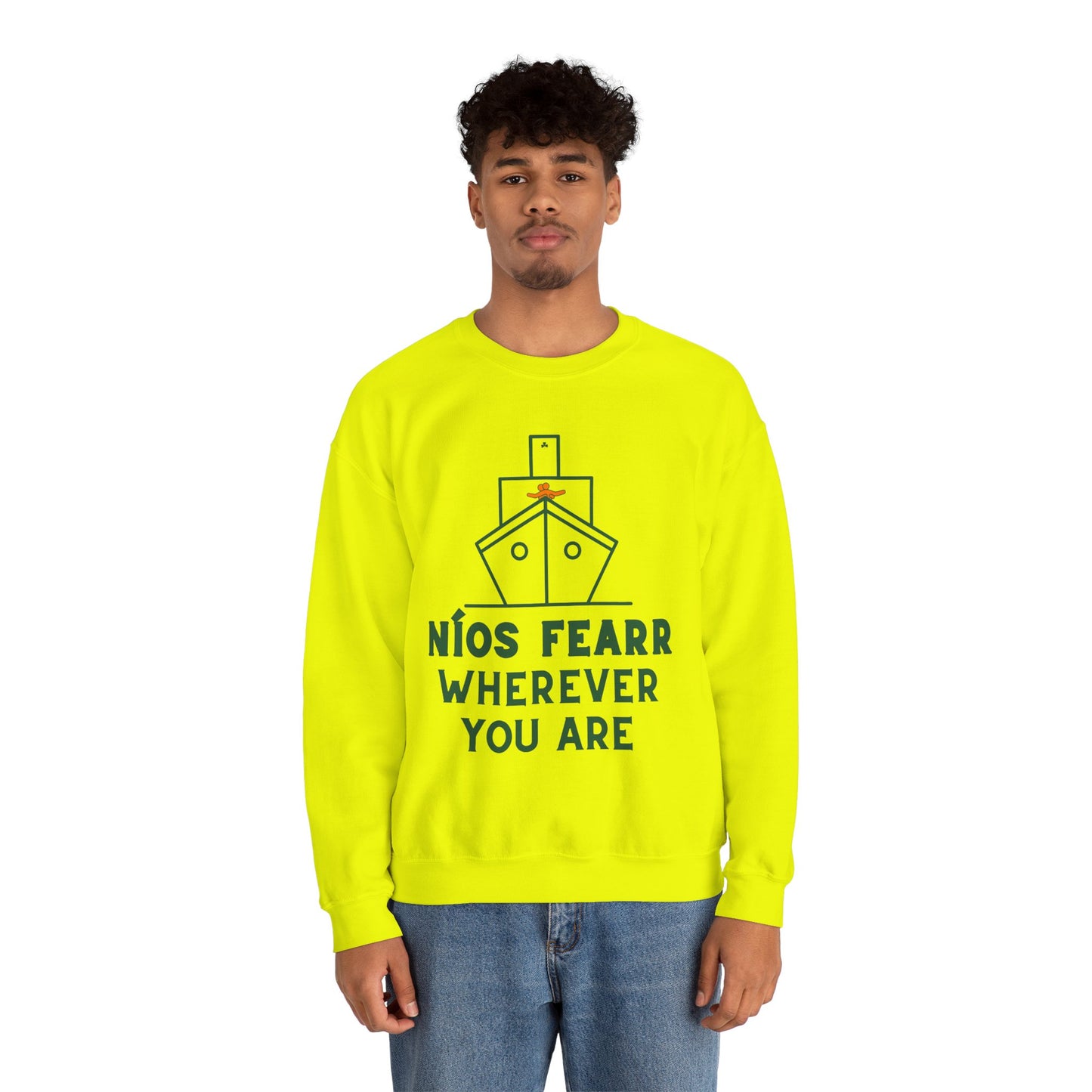 NÍOS FEARR, WHEREVER YOU ARE Unisex Heavy Blend™ Crewneck Sweatshirt