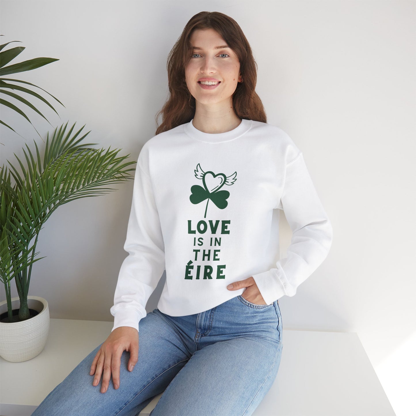 LOVE IS IN THE ÉIRE 2 Unisex Heavy Blend™ Crewneck Sweatshirt
