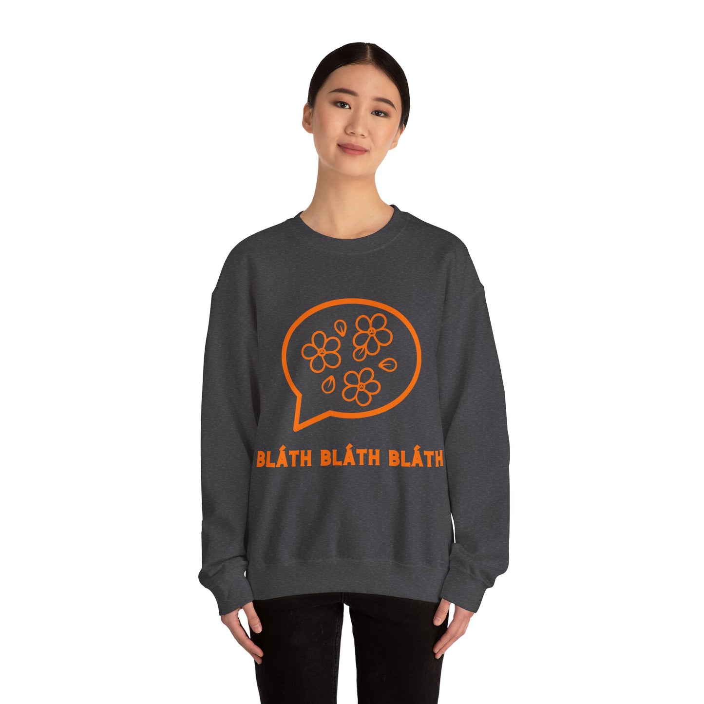 BLÁTH BLÁTH BLÁTH Unisex Heavy Blend Crewneck Sweatshirt