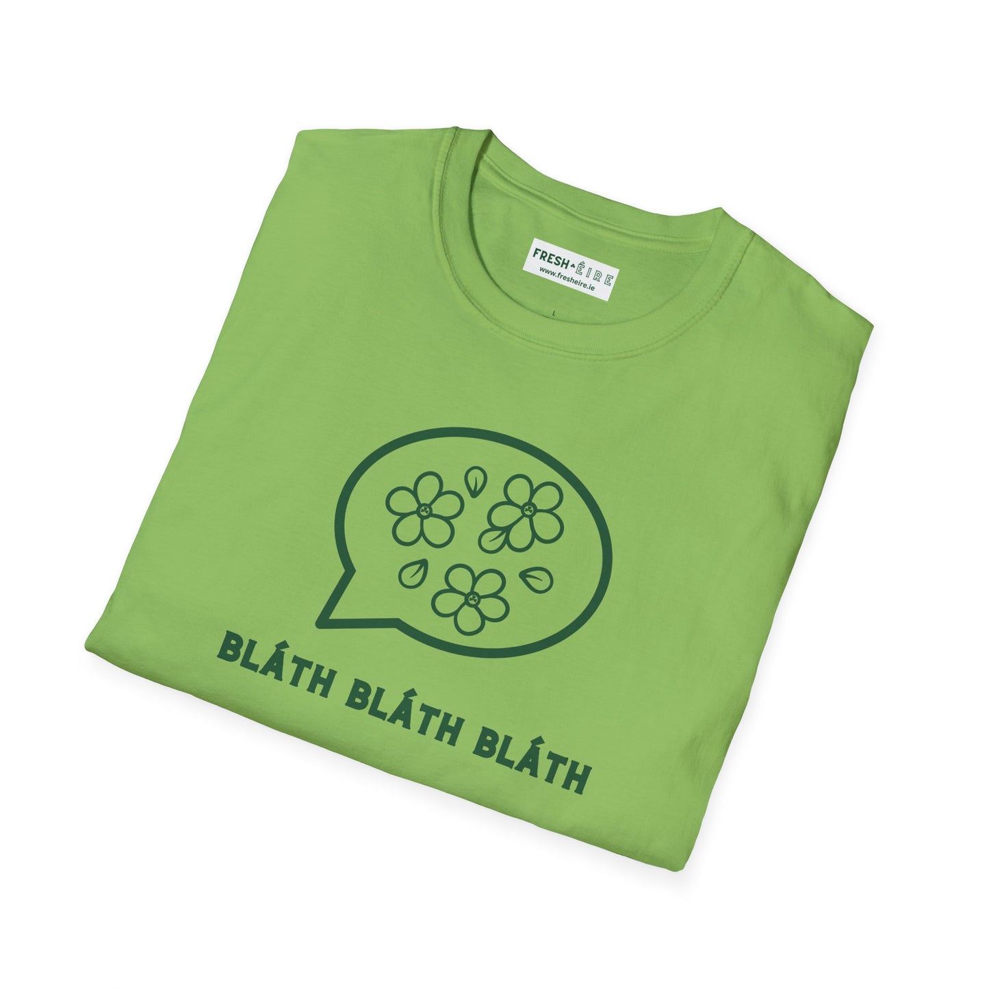 BLÁTH BLÁTH BLÁTH Unisex Softstyle 100% Cotton T-Shirt