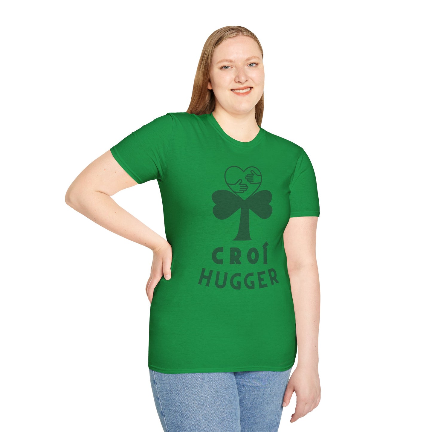 CROÍ HUGGER Unisex Softstyle 100% Cotton T-Shirt