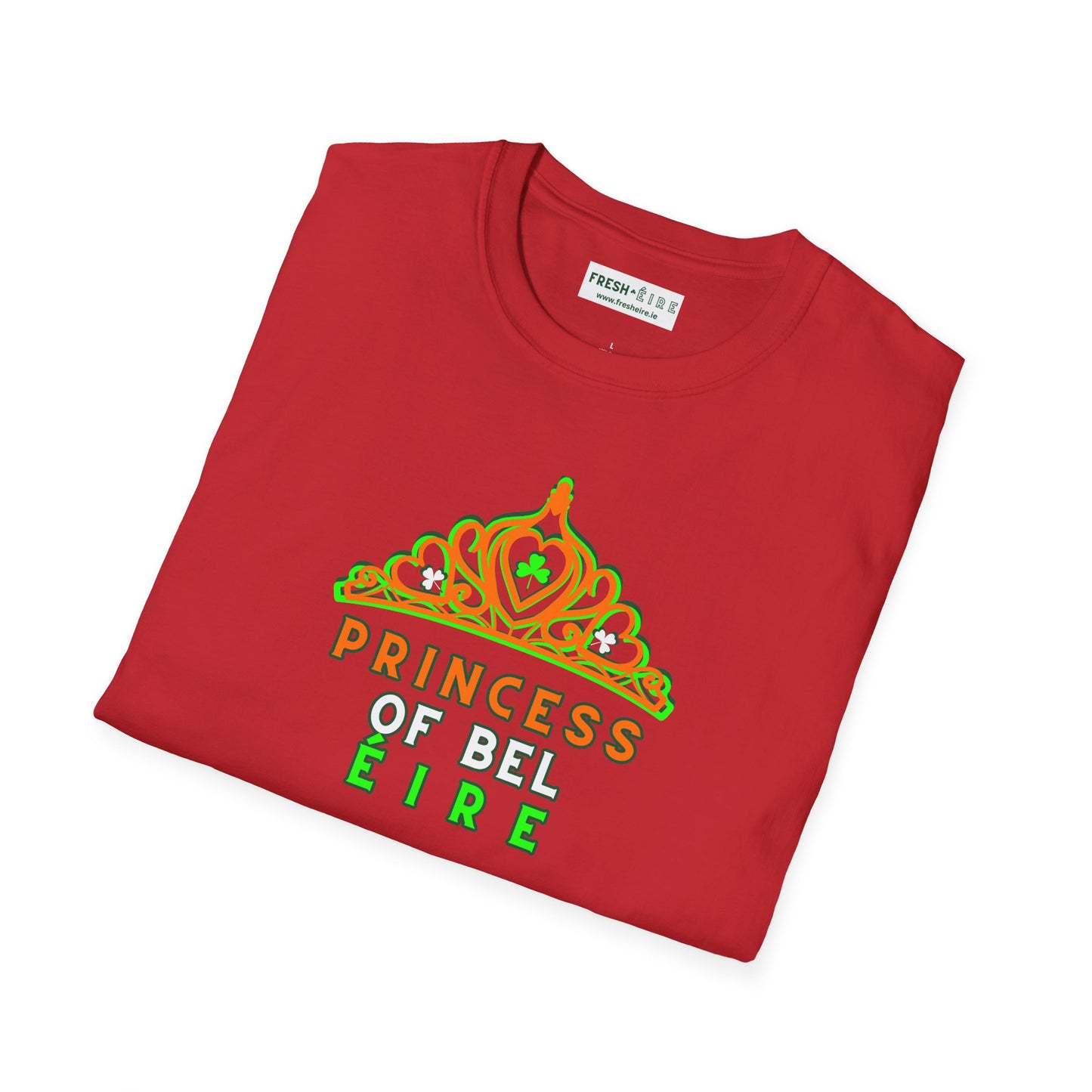 PRINCESS OF BEL ÉIRE Unisex Softstyle 100% Cotton T-Shirt