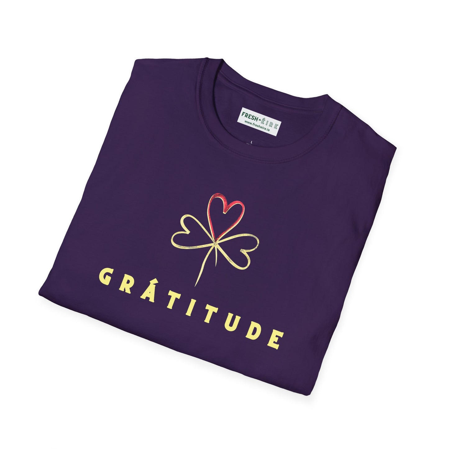 GRÁTITUDE Unisex Softstyle 100% Cotton T-Shirt