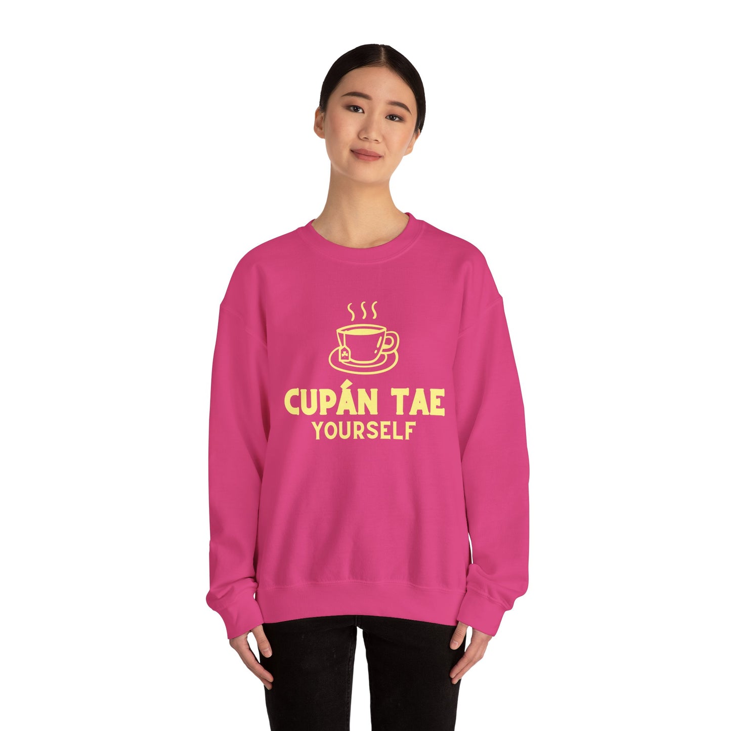 CUPÁN TAE YOURSELF Unisex Heavy Blend Crewneck Sweatshirt