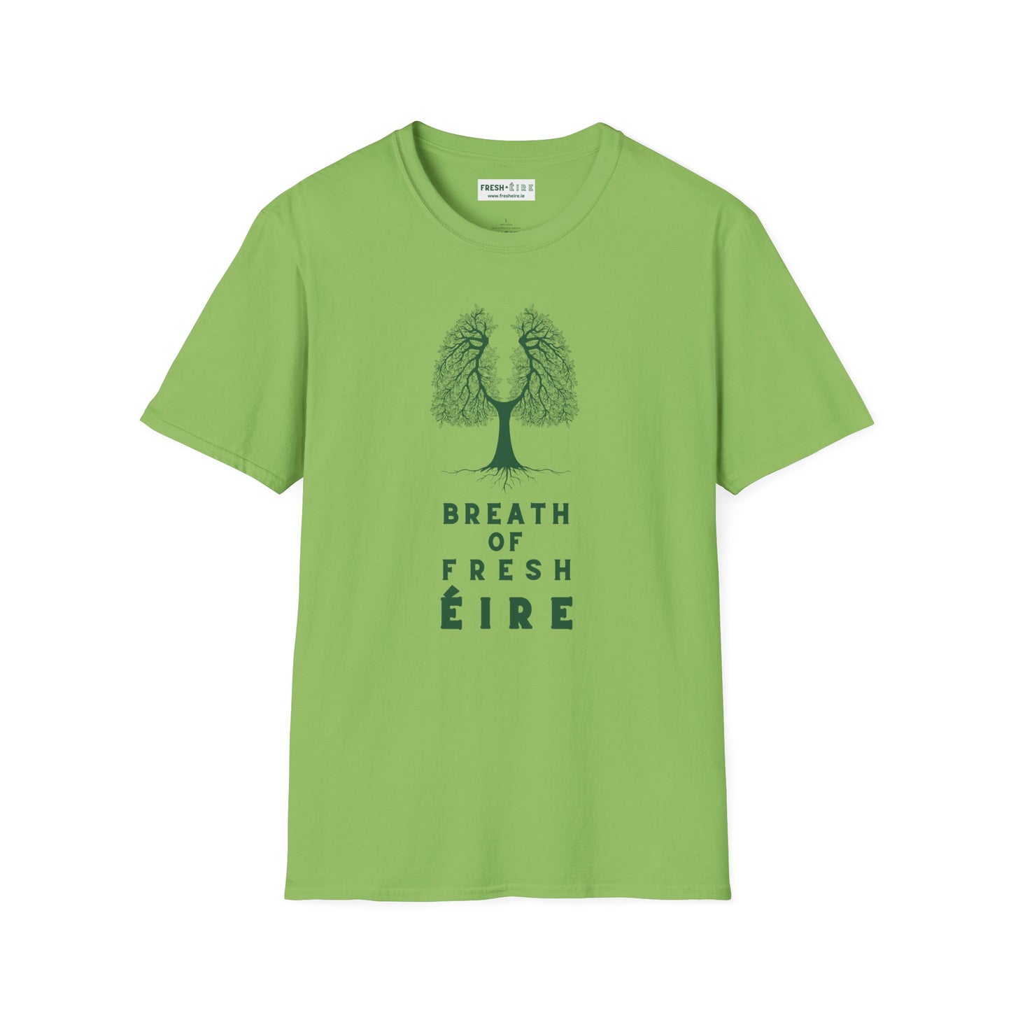 BREATH OF FRESH ÉIRE Unisex Softstyle 100% Cotton T-Shirt