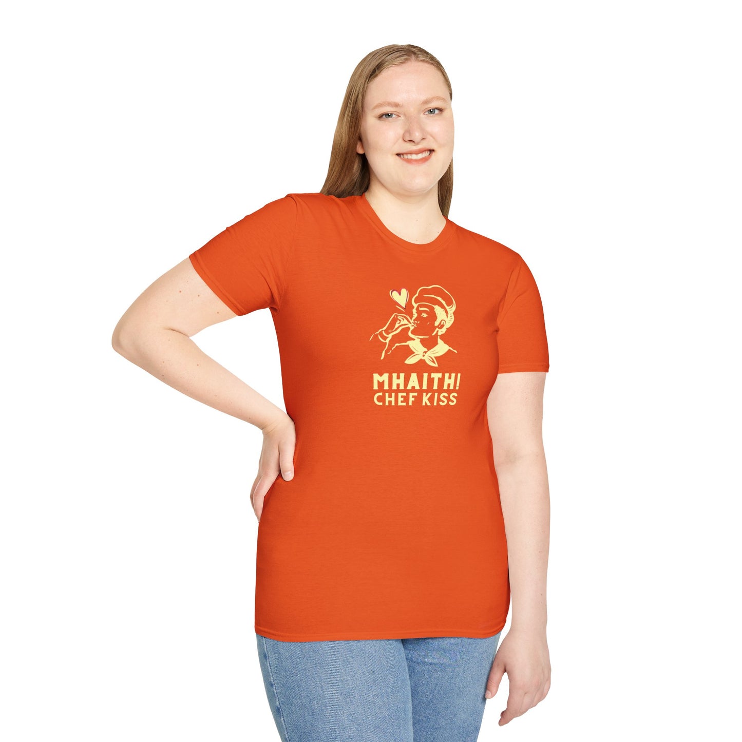 MHAITH! CHEF KISS Unisex Softstyle T-Shirt