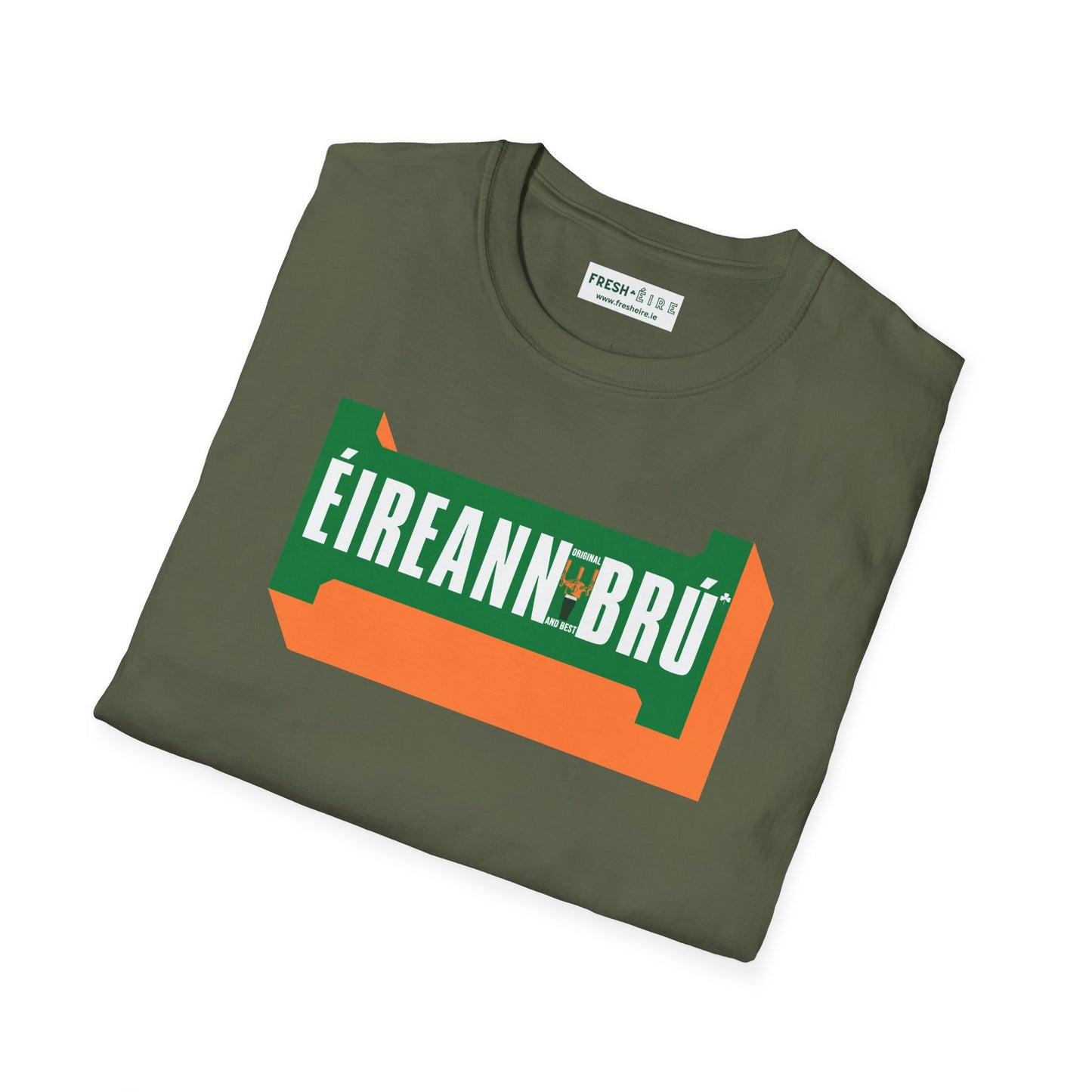 ÉIREANN BRÚ Unisex Softstyle 100% Cotton T-Shirt