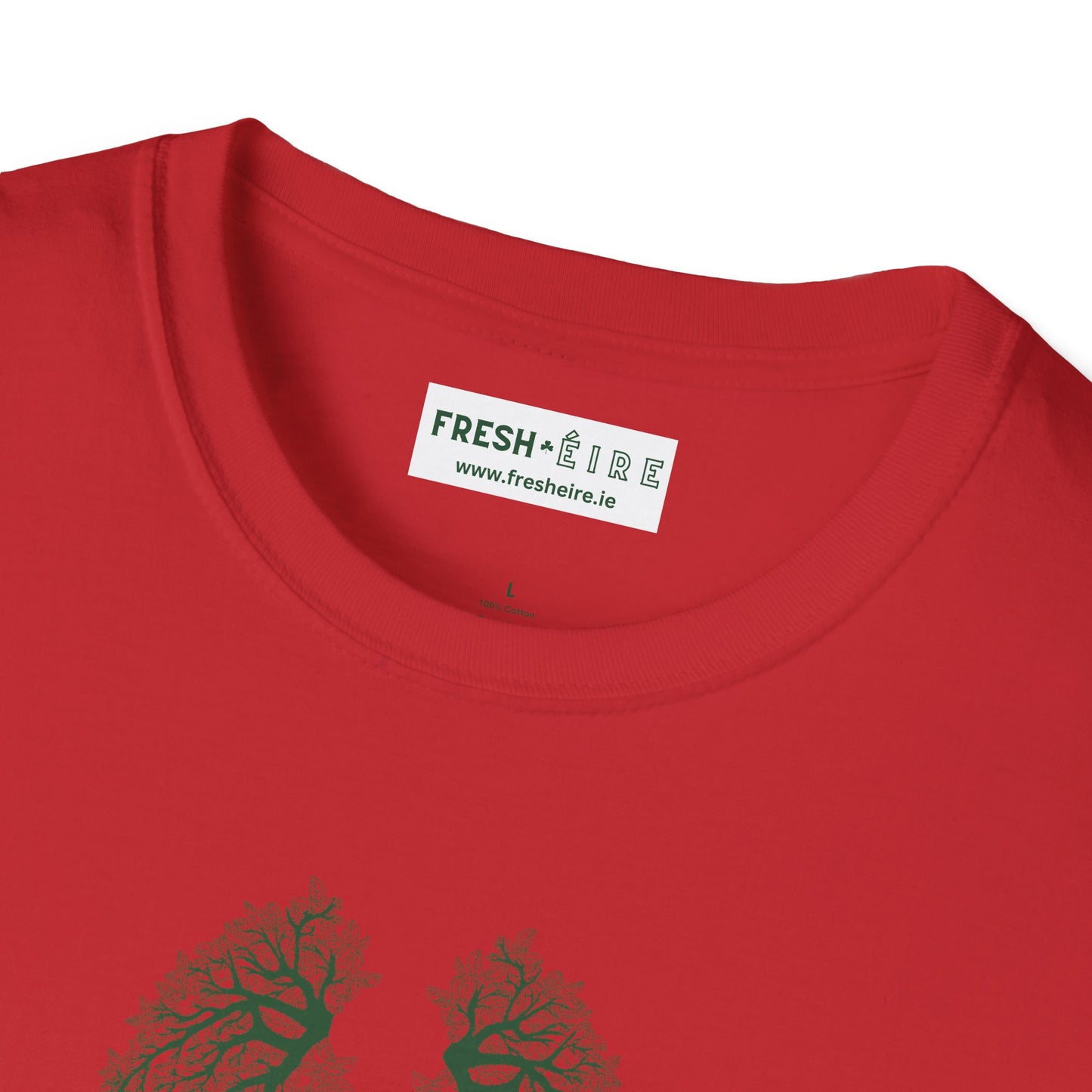 BREATH OF FRESH ÉIRE Unisex Softstyle 100% Cotton T-Shirt