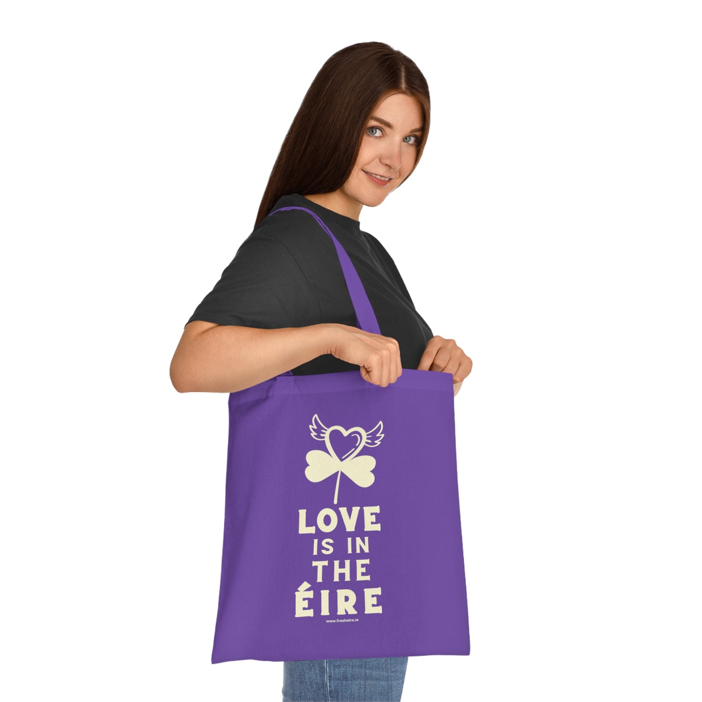 LOVE IS IN THE ÉIRE 2 100% Cotton Tote Bag