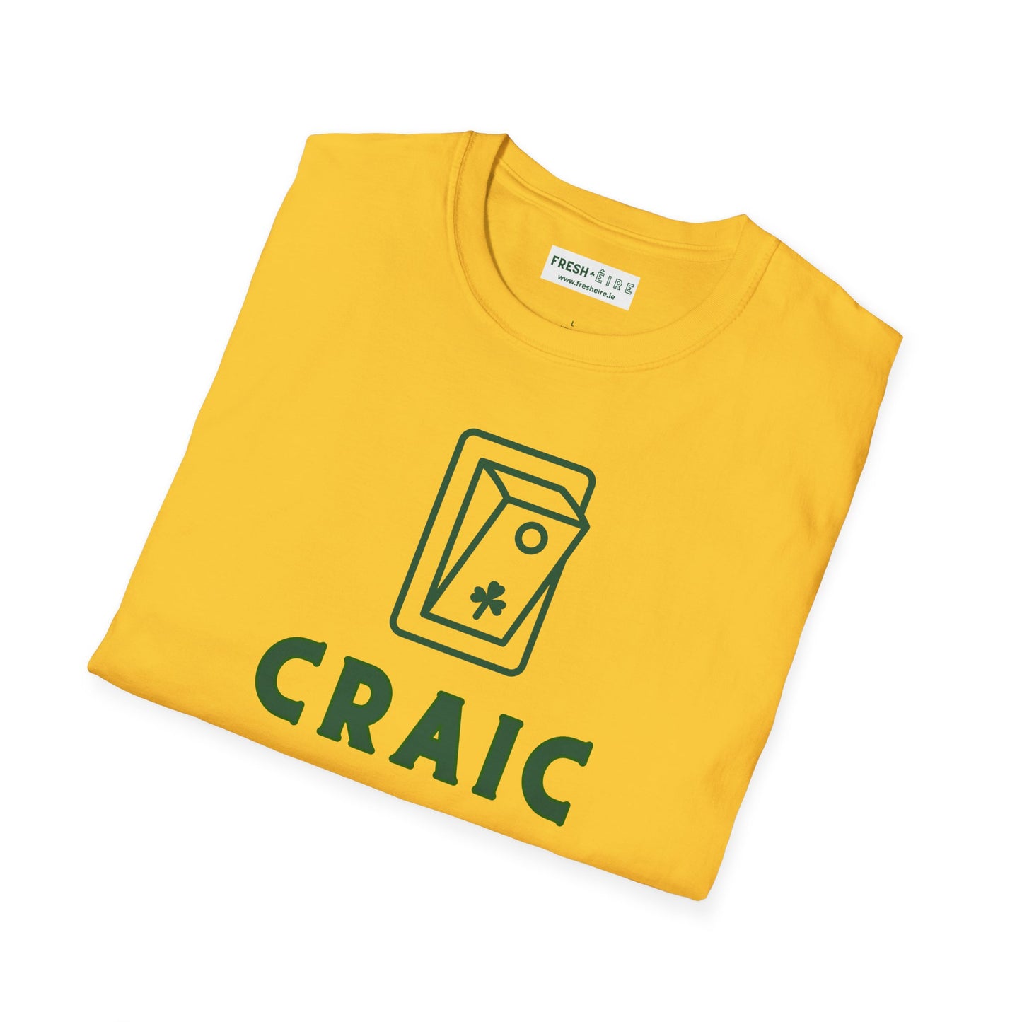 CRAIC ON Unisex Softstyle 100% Cotton T-Shirt