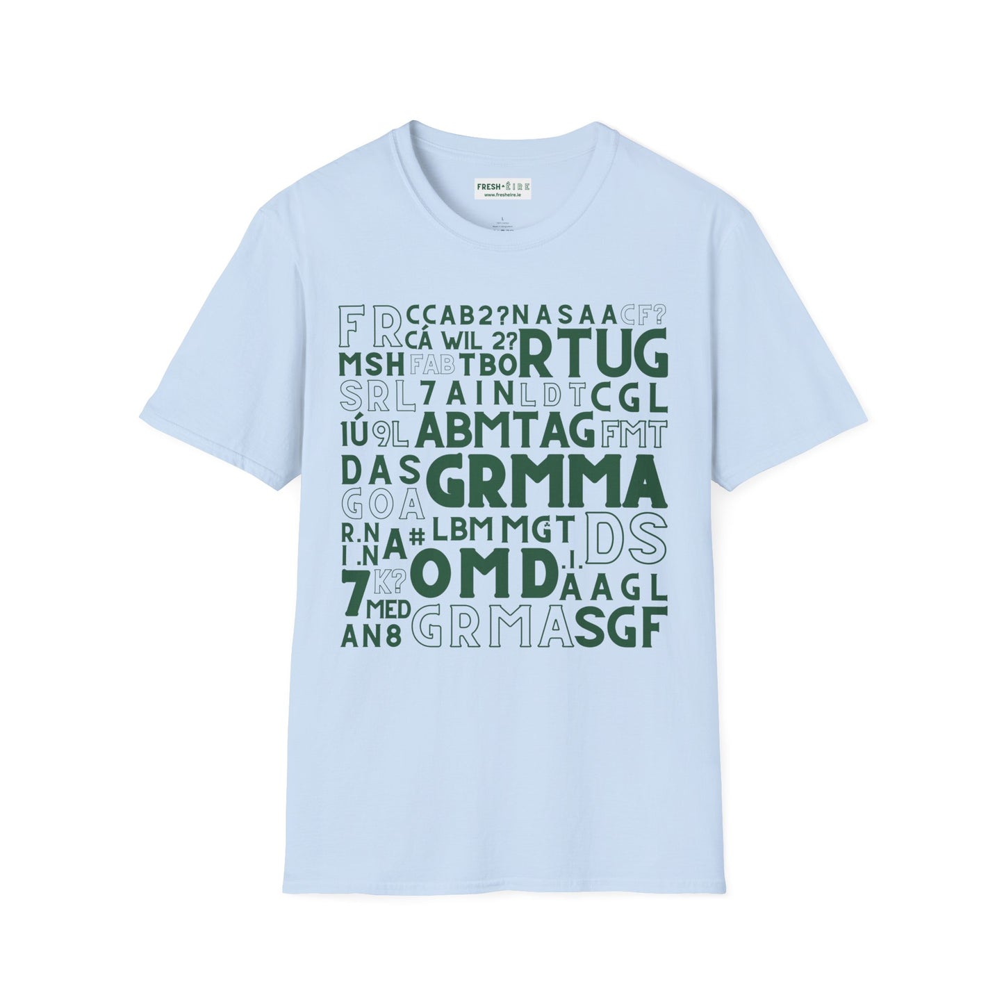 GRMMA Unisex Softstyle 100% Cotton T-Shirt