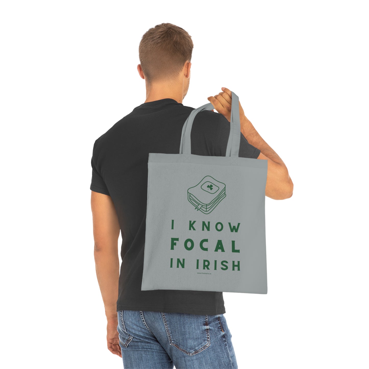 I KNOW FOCAL IN IRISH 100% Cotton Tote Bag