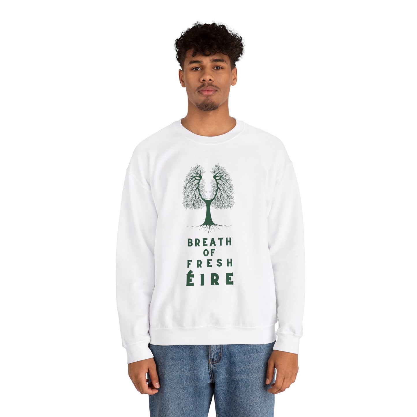 BREATH OF FRESH ÉIRE Unisex Heavy Blend™ Crewneck Sweatshirt