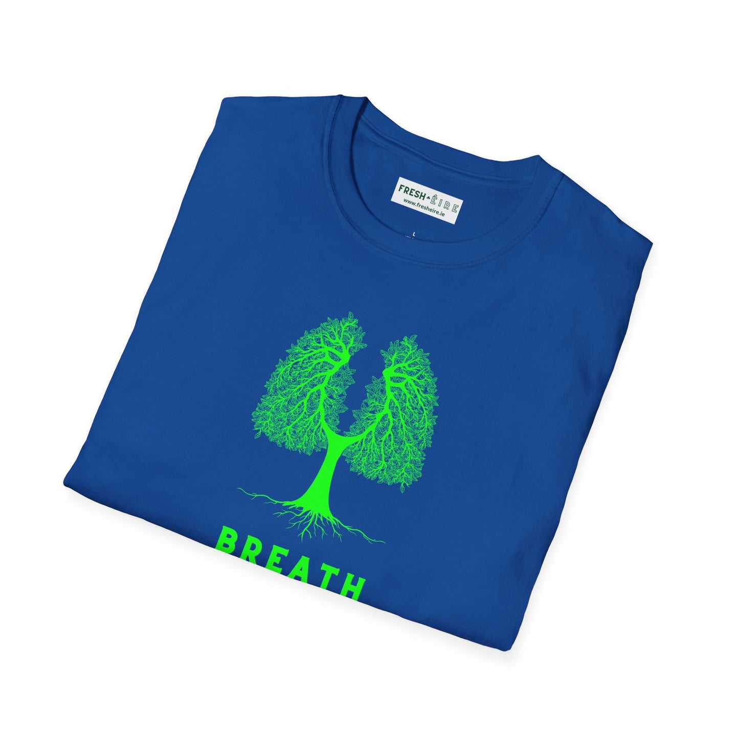 BREATH OF FRESH ÉIRE Unisex Softstyle 100% Cotton T-Shirt