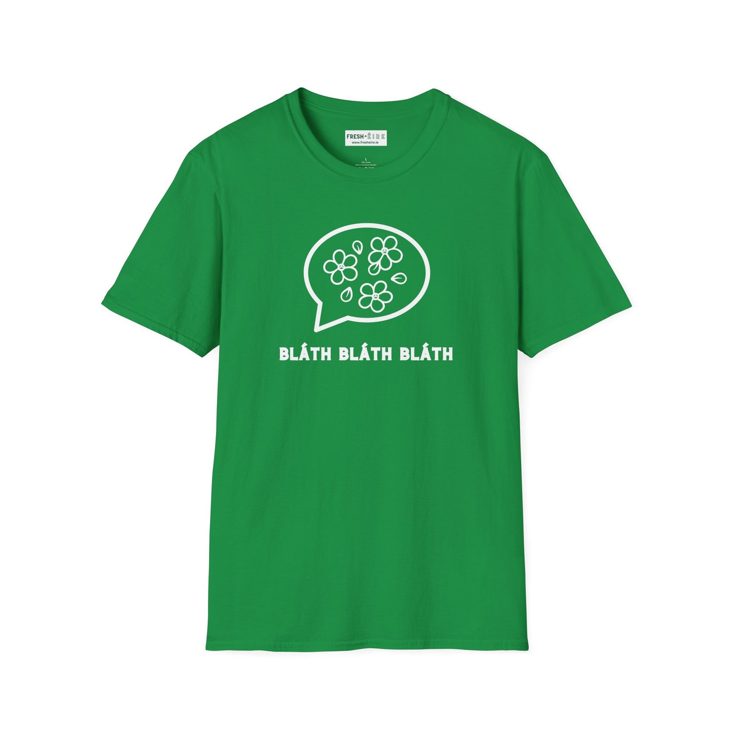 BLÁTH BLÁTH BLÁTH Unisex Softstyle 100% Cotton T-Shirt
