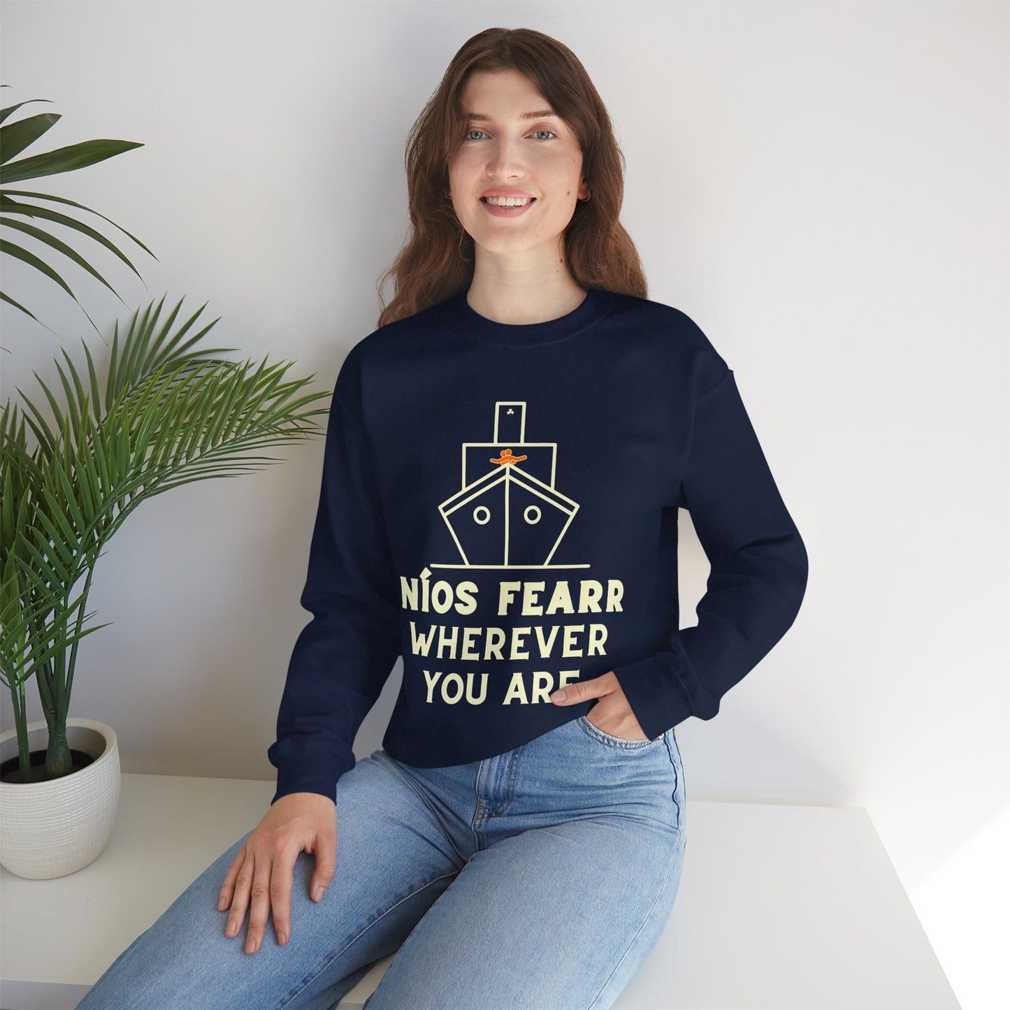NÍOS FEARR, WHEREVER YOU ARE Unisex Heavy Blend™ Crewneck Sweatshirt