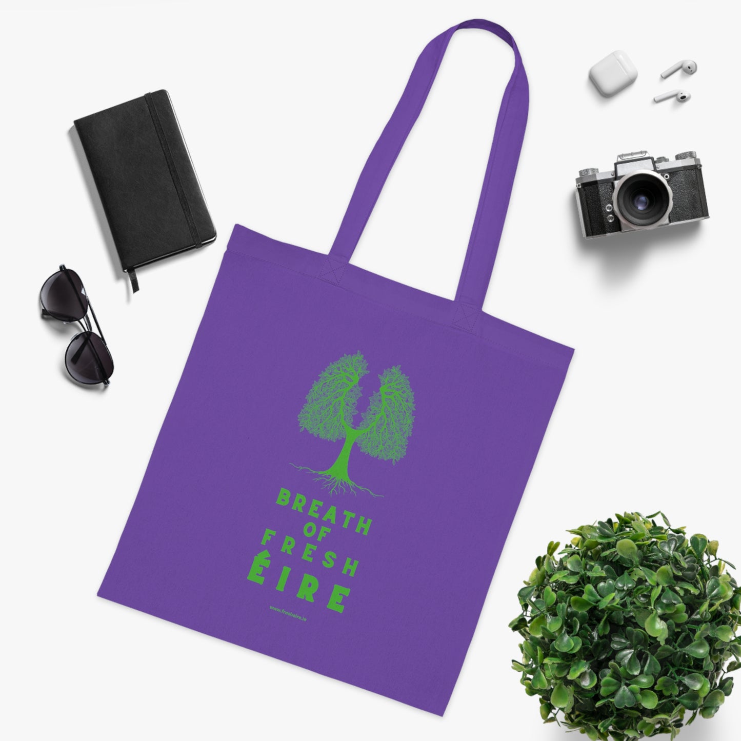 BREATH OF FRESH ÉIRE 100% Cotton Tote Bag