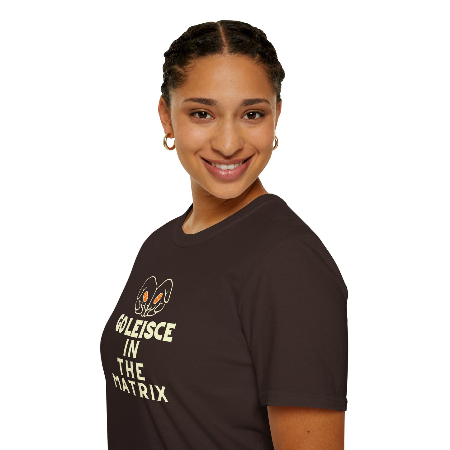 GO LEISCE IN THE MATRIX Unisex Softstyle 100% Cotton T-Shirt
