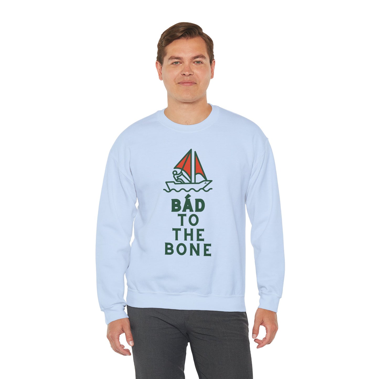 BÁD TO THE BONE Unisex Heavy Blend™ Crewneck Sweatshirt