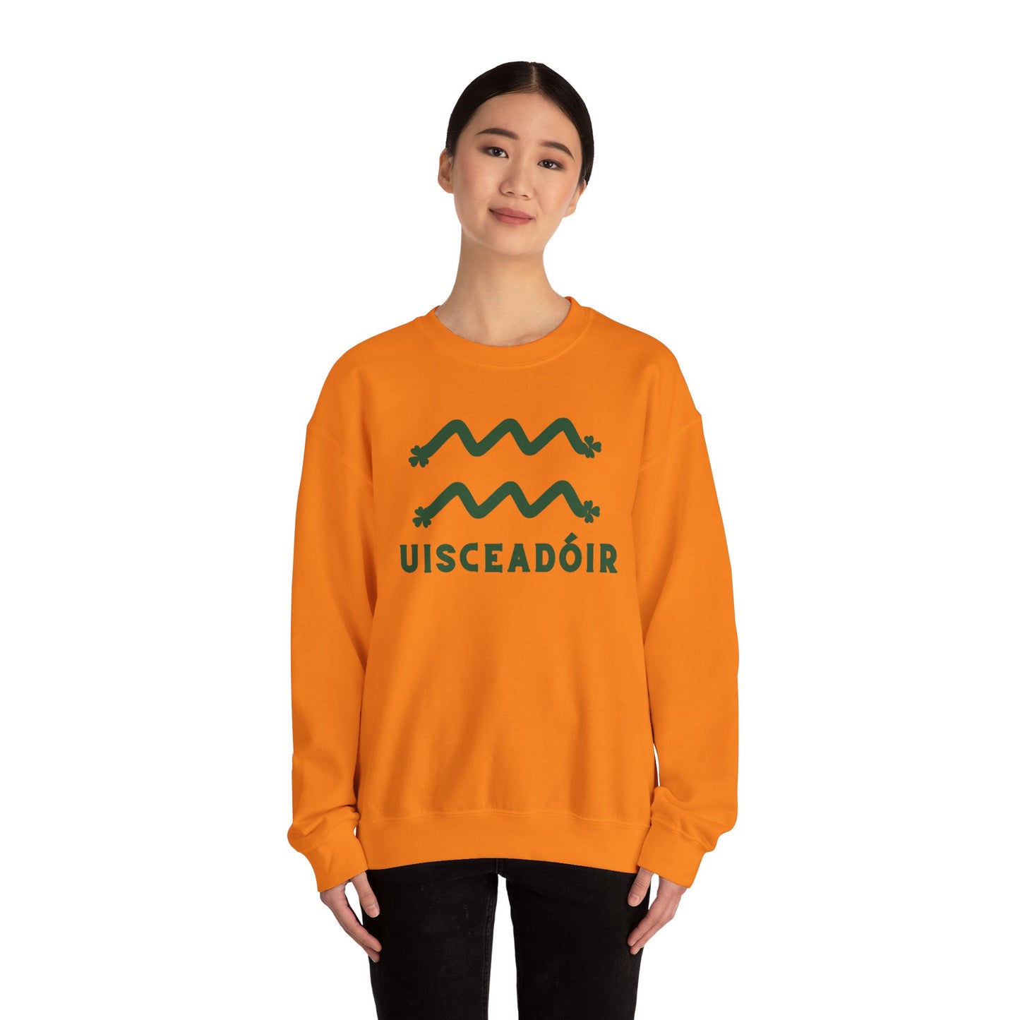 UISCEADÓIR Unisex Heavy Blend™ Crewneck Sweatshirt