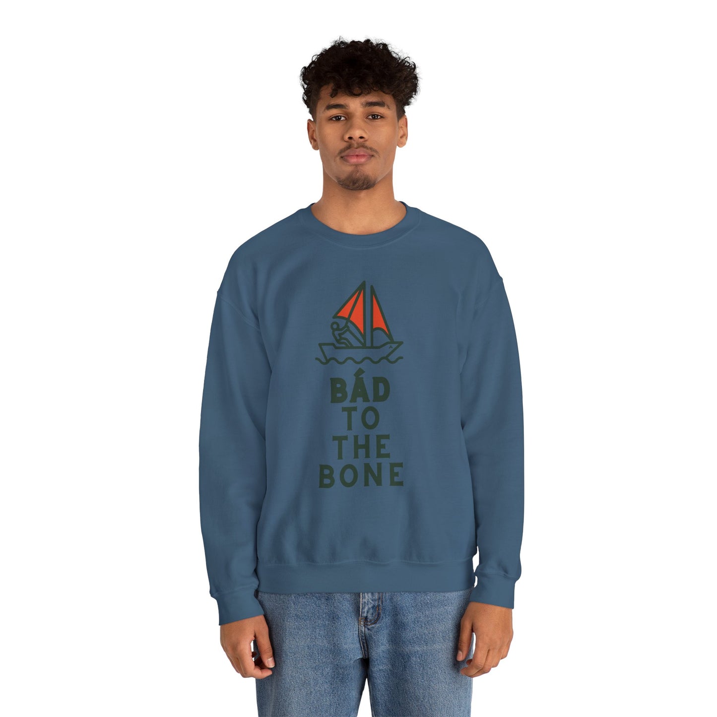 BÁD TO THE BONE Unisex Heavy Blend™ Crewneck Sweatshirt