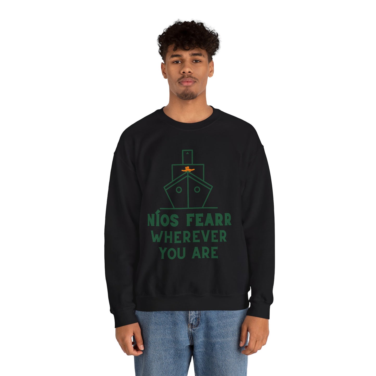 NÍOS FEARR, WHEREVER YOU ARE Unisex Heavy Blend™ Crewneck Sweatshirt