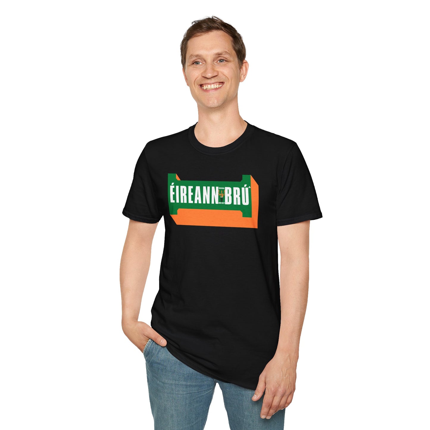 ÉIREANN BRÚ Unisex Softstyle 100% Cotton T-Shirt
