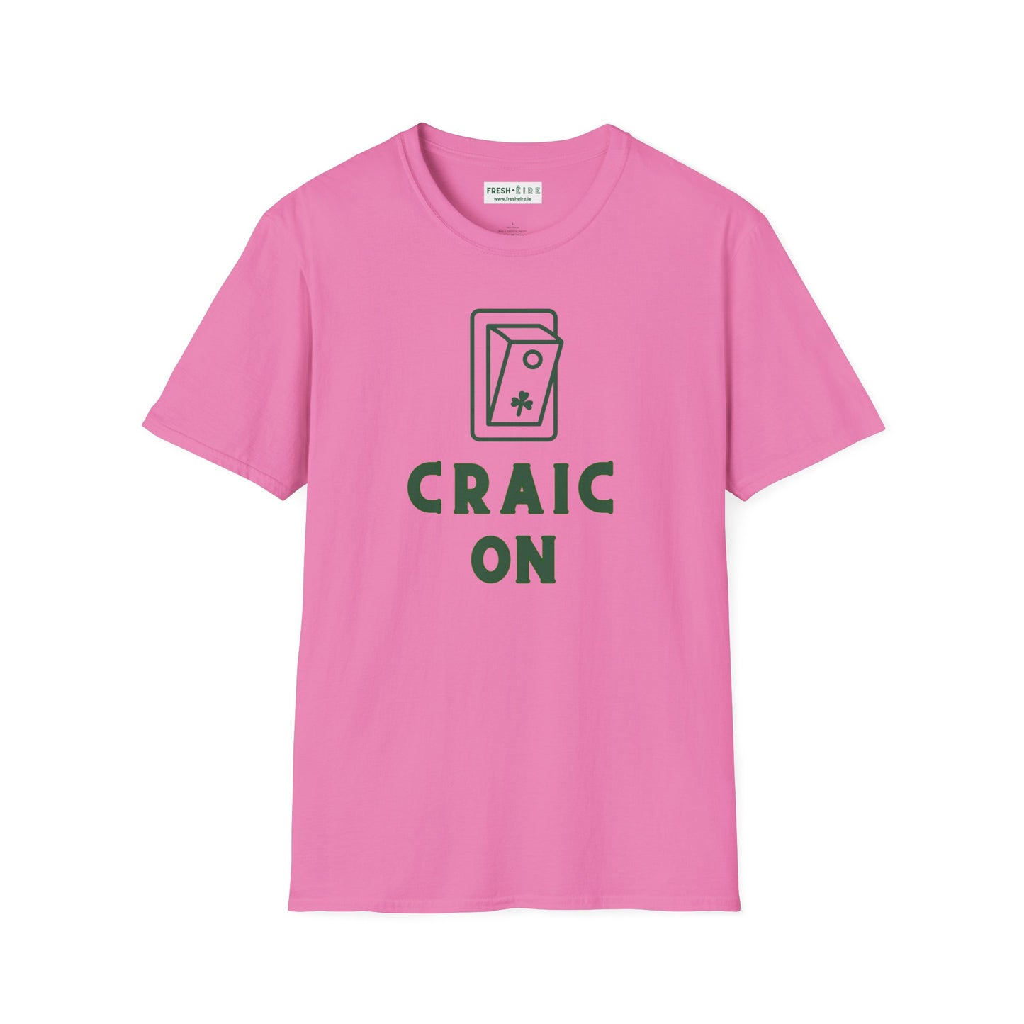 CRAIC ON Unisex Softstyle 100% Cotton T-Shirt