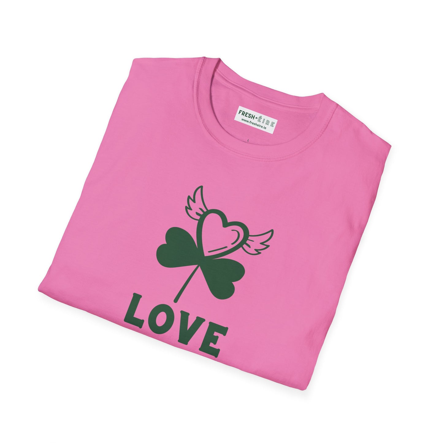 LOVE IS IN THE ÉIRE 2 Unisex Softstyle 100% Cotton T-Shirt