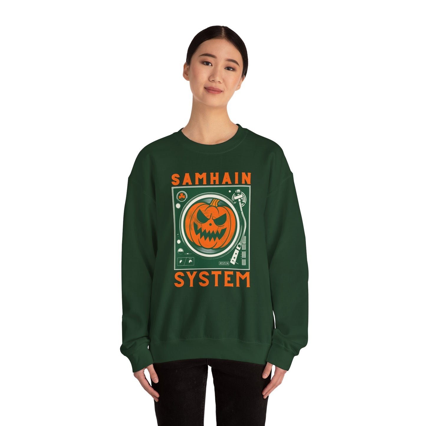 SAMHAIM SYSTEM Unisex Heavy Blend Crewneck Sweatshirt