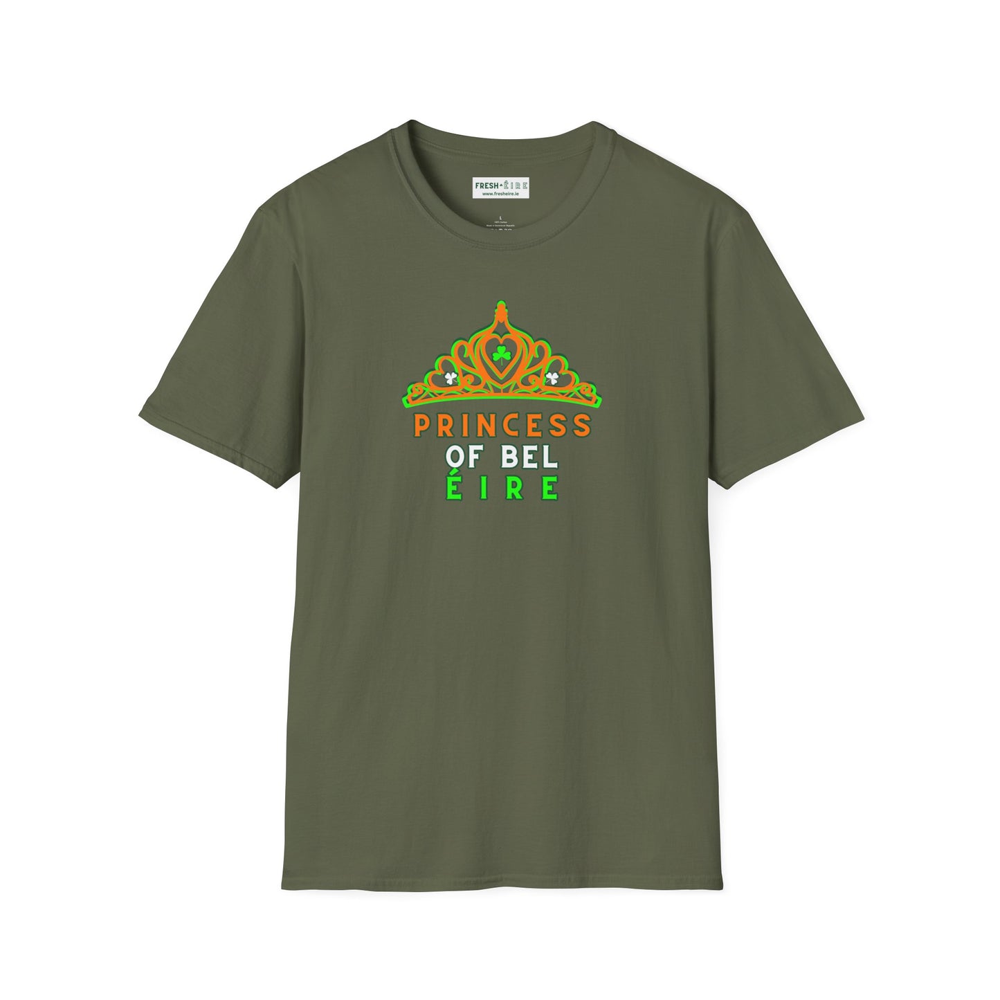 PRINCESS OF BEL ÉIRE Unisex Softstyle 100% Cotton T-Shirt