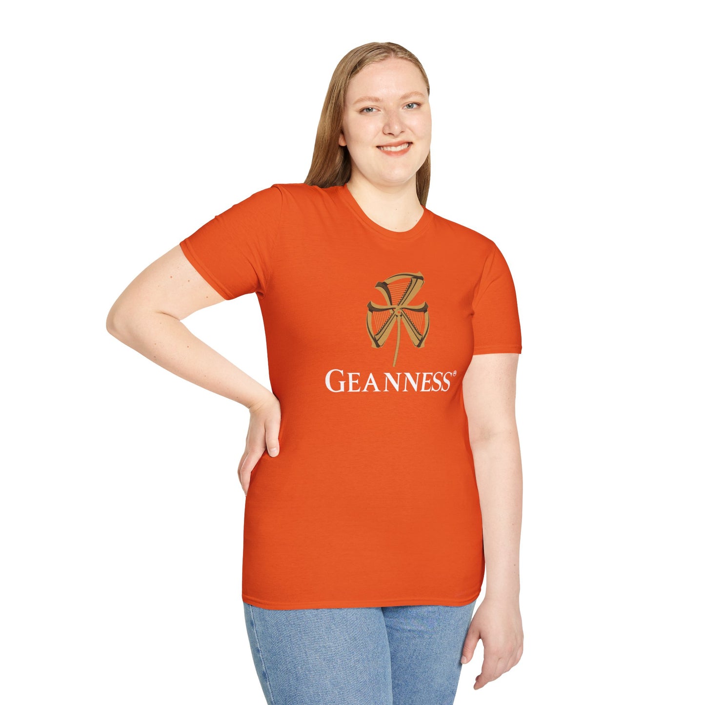 GEANNESS 100% Cotton Unisex Softstyle T-Shirt