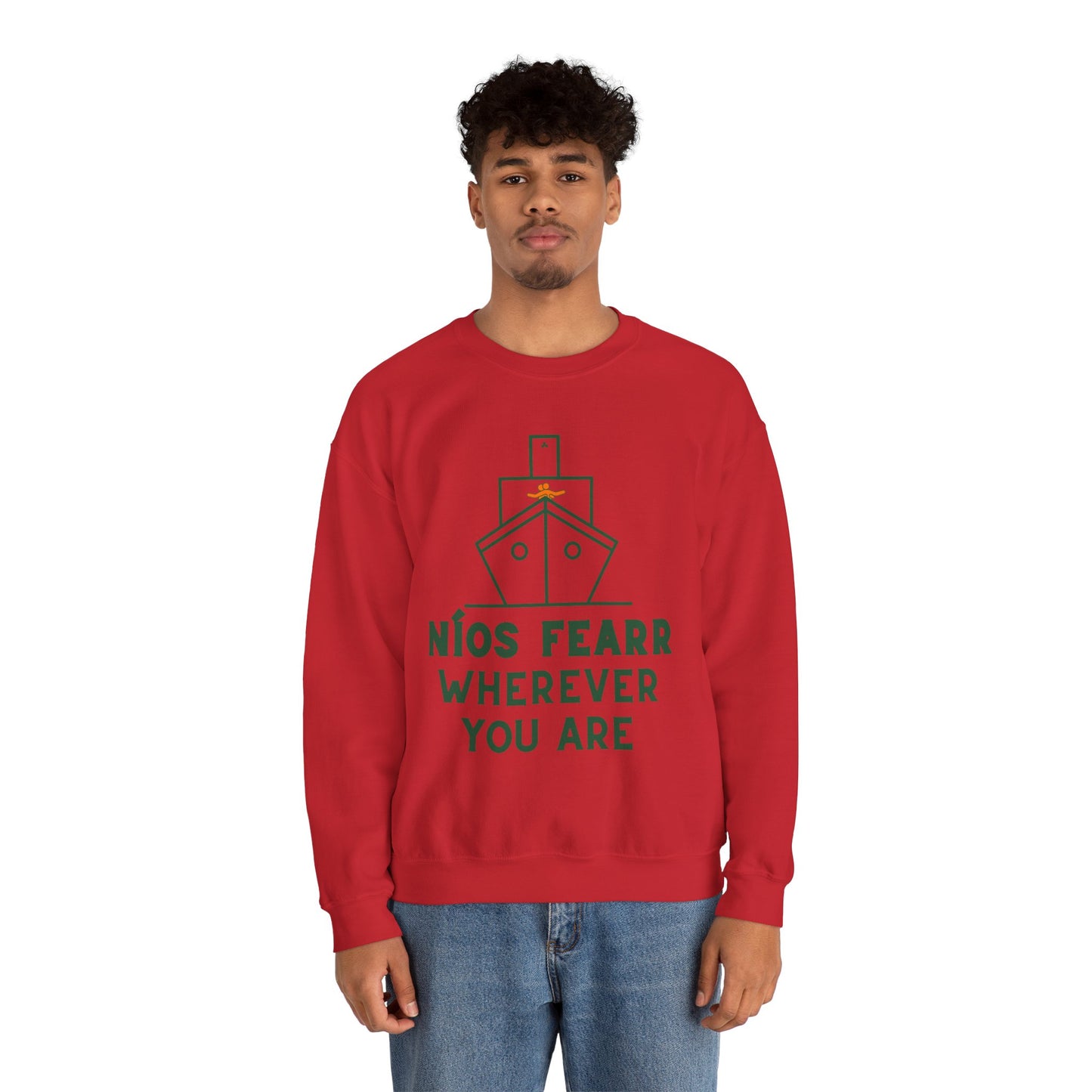 NÍOS FEARR, WHEREVER YOU ARE Unisex Heavy Blend™ Crewneck Sweatshirt