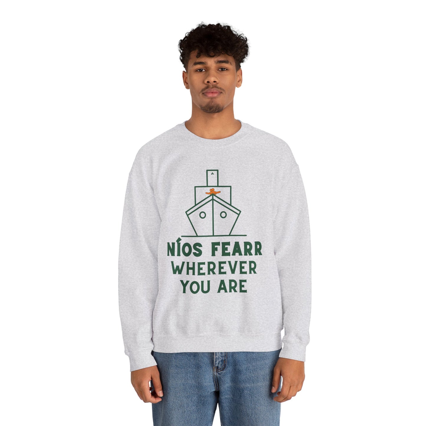 NÍOS FEARR, WHEREVER YOU ARE Unisex Heavy Blend™ Crewneck Sweatshirt