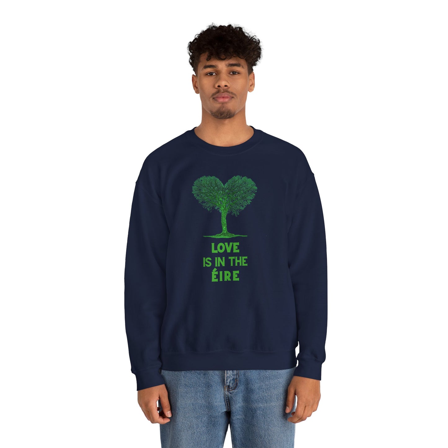 LOVE IS IN THE ÉIRE Unisex Heavy Blend™ Crewneck Sweatshirt