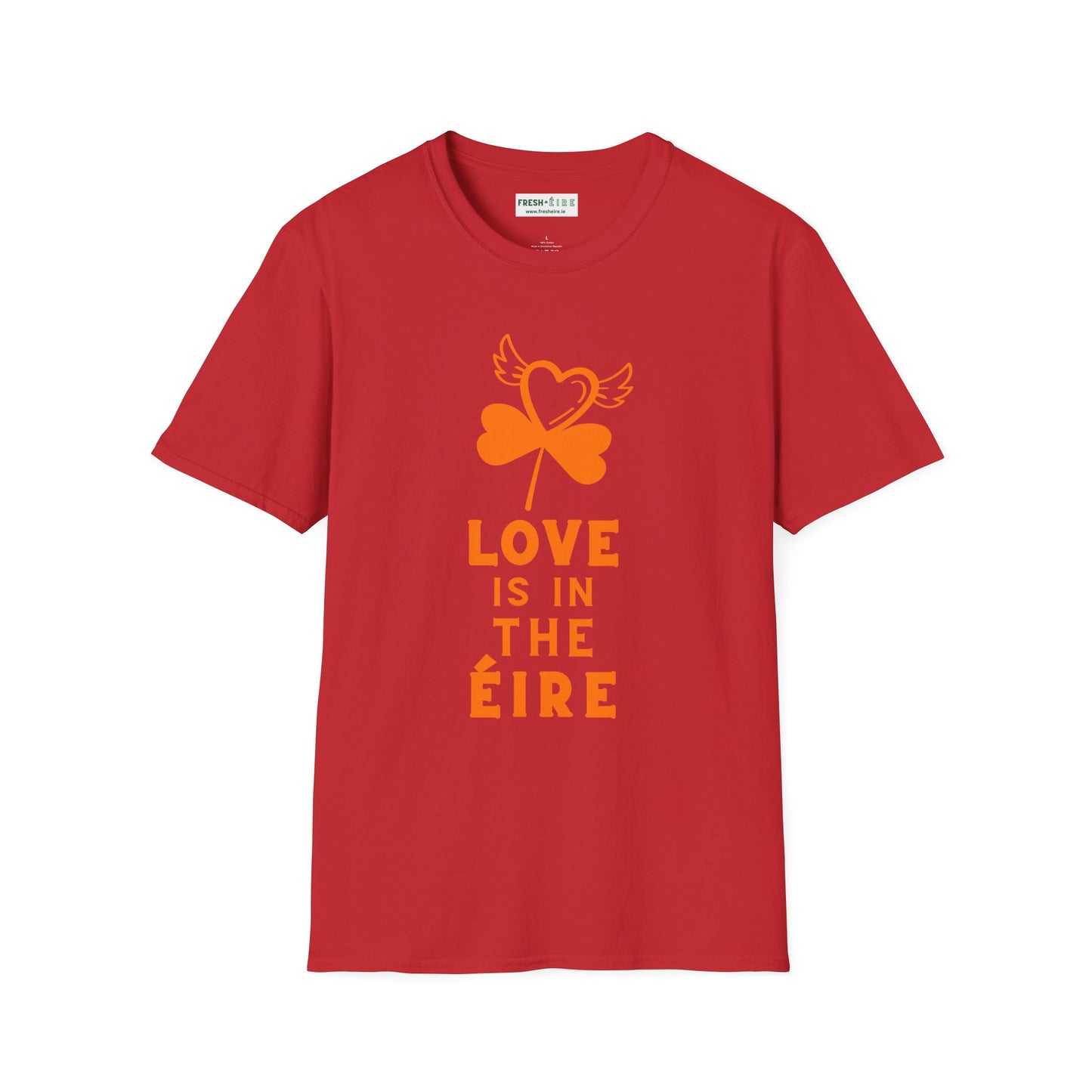 LOVE IS IN THE ÉIRE 2 Unisex Softstyle 100% Cotton T-Shirt