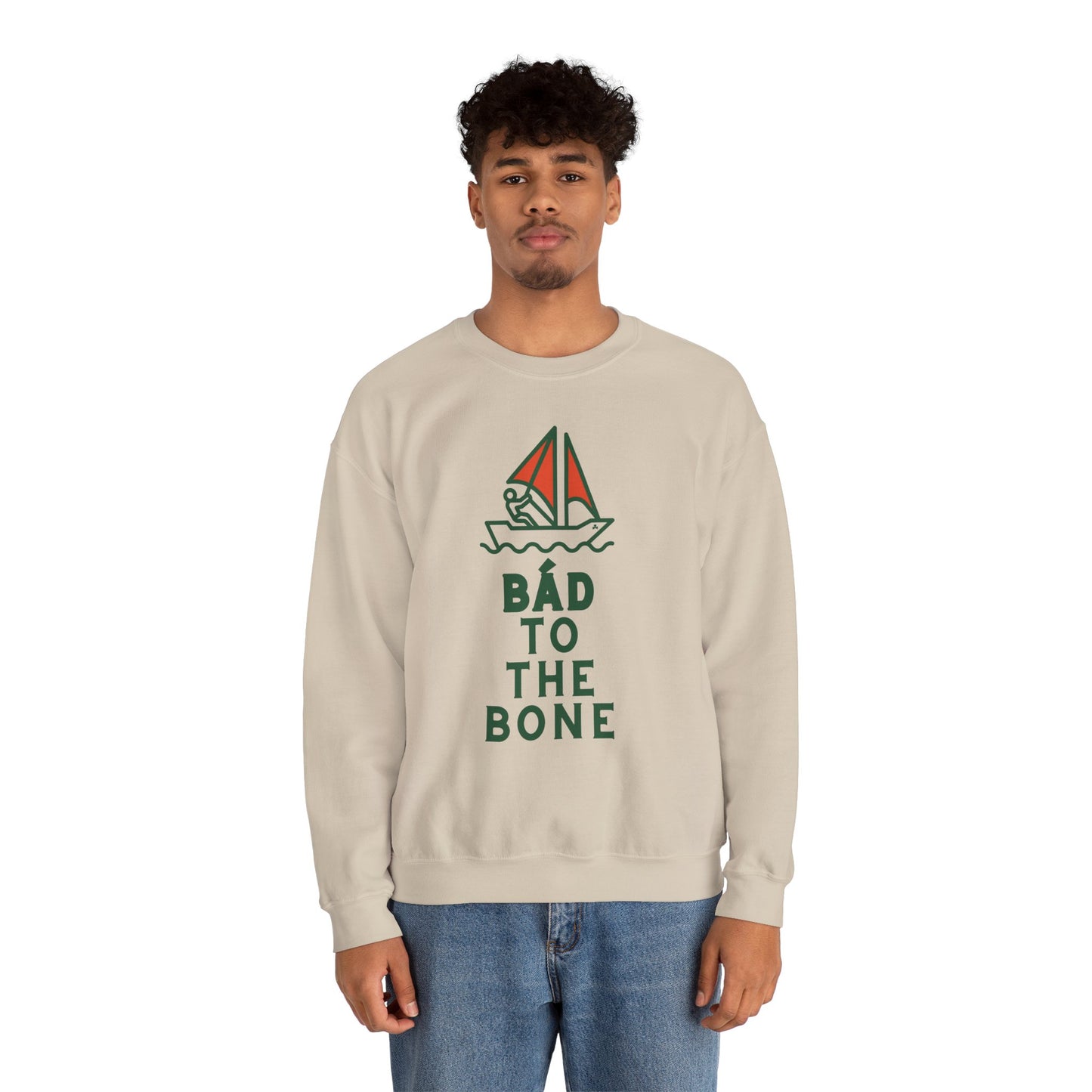 BÁD TO THE BONE Unisex Heavy Blend™ Crewneck Sweatshirt