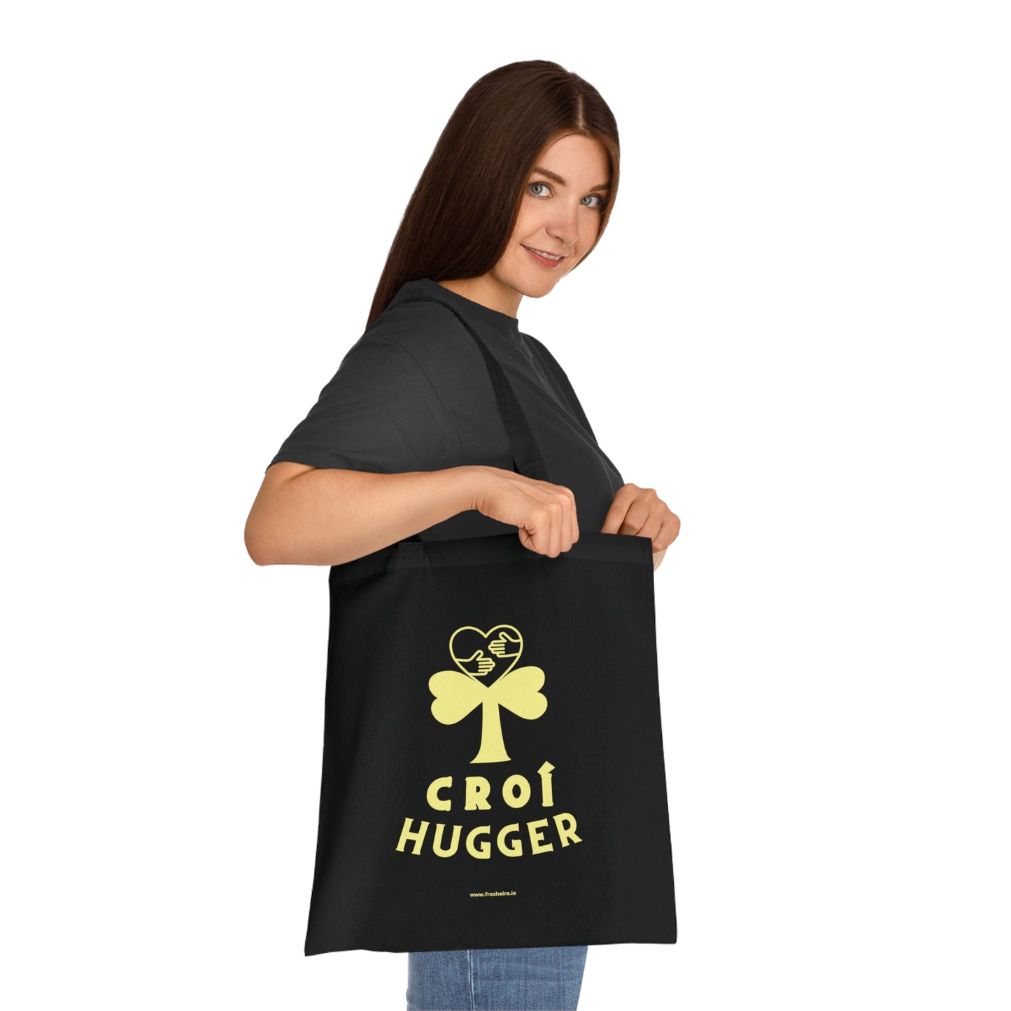 CROÍ HUGGER 100% Cotton Tote Bag