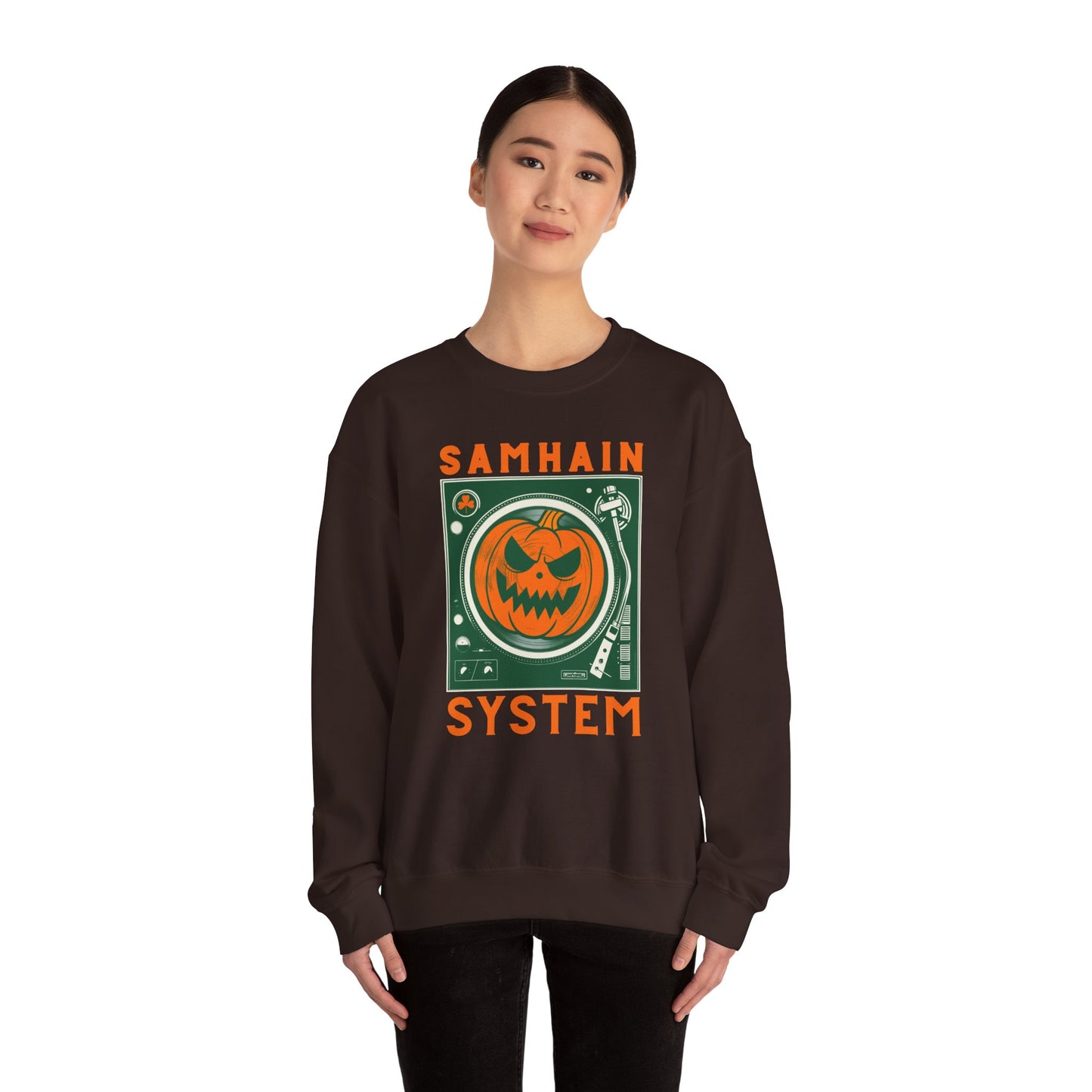 SAMHAIM SYSTEM Unisex Heavy Blend Crewneck Sweatshirt