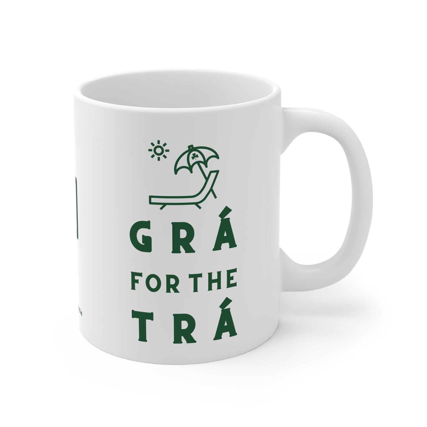 GRÁ FOR THE TRÁ 33cl White Ceramic Mug